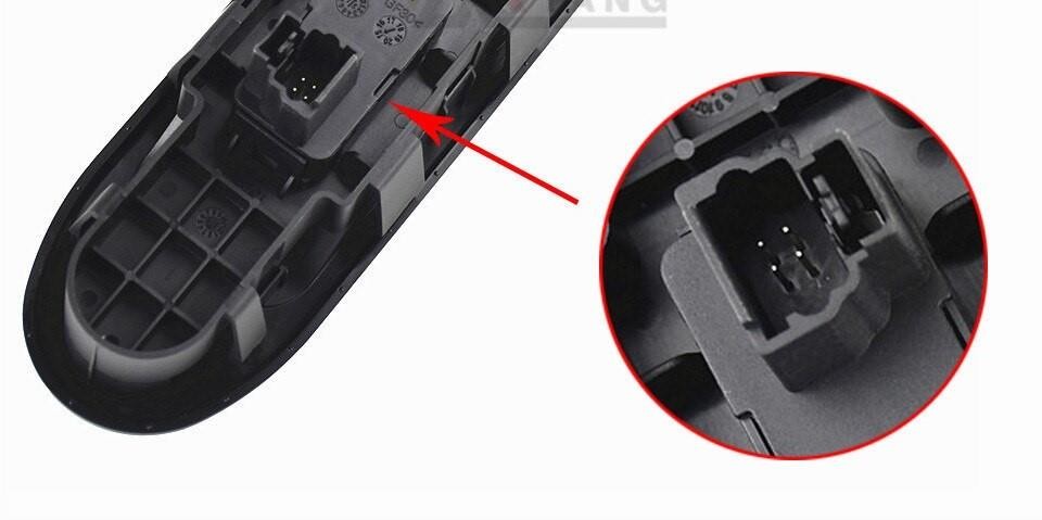 PEUGEOT 307 front right window switch 6554.E7