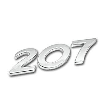 PEUGEOT 207 - trunk lid 207 lettering 8665.PV