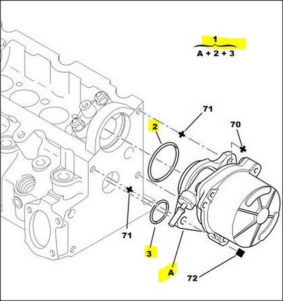VAKUM POMPASI PARTNER BERLİNGO 206 - DW8-DW8B     4565.42