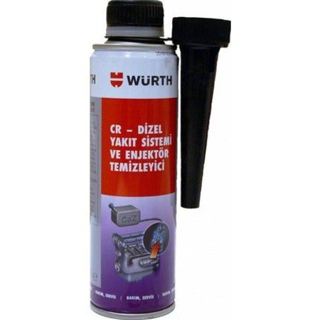 WÜRTH DİZEL YAKIT SİSTEMİ VE ENJEKTÖR TEMİZLEYİCİ 300ML