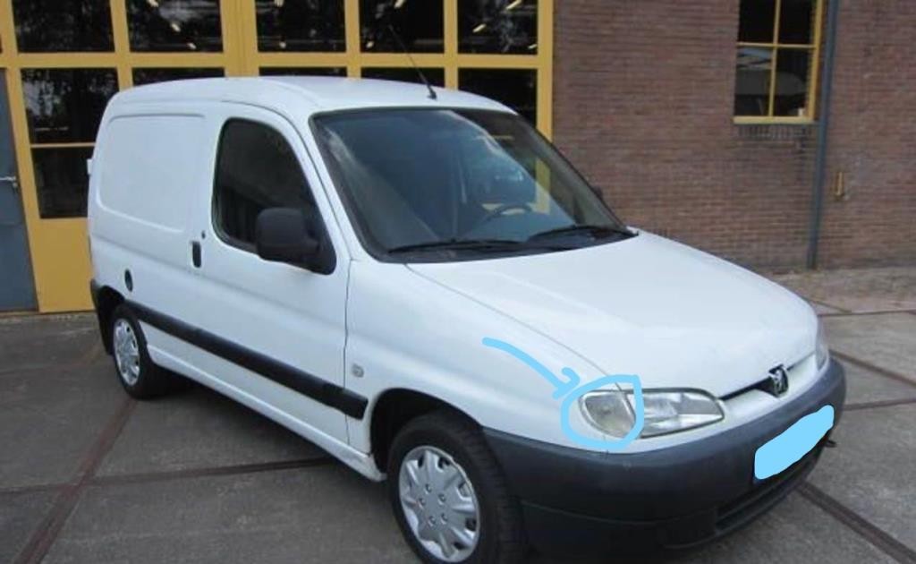 PEUGEOT PARTNER Citroen Berlingo Sinyal Sağ  (1995 - 2002)