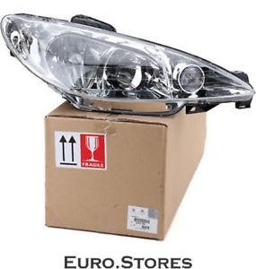 PEUGEOT 206 SAĞ FAR PARABOLİK ÇİFTLİ ORJİNAL        6205.S9