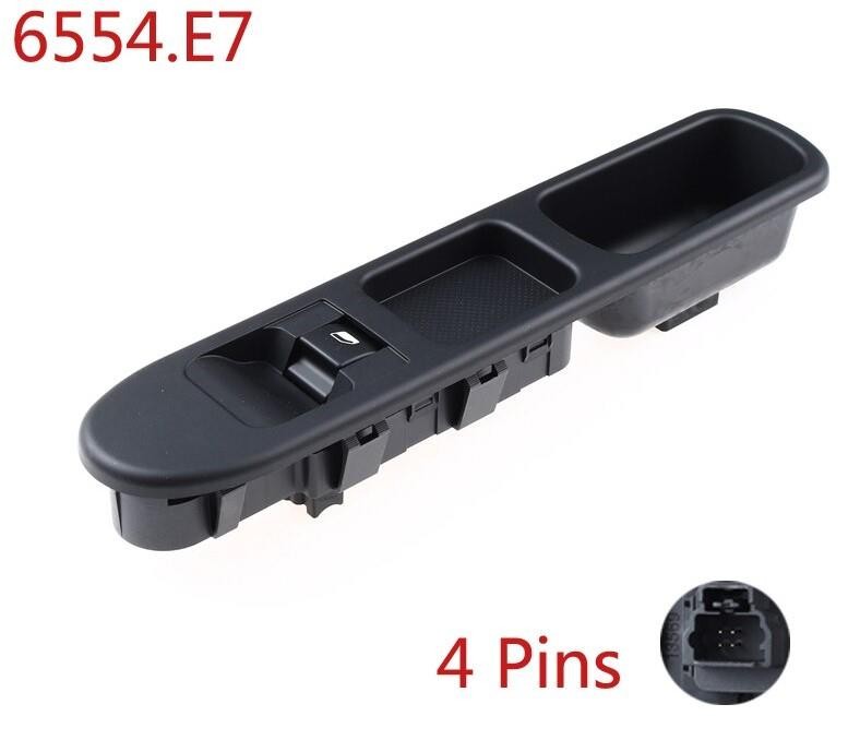 PEUGEOT 307 front right window switch 6554.E7