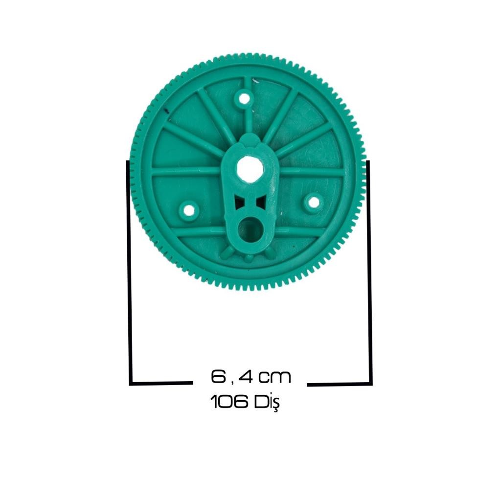 Arka Silecek Motor Dişlisi Ford Connect  -106 Diş ( 2002-2013 )