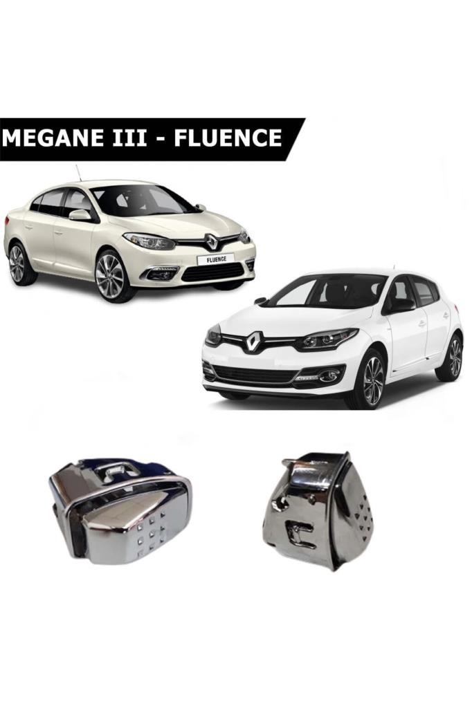 Renault Megane 3 Fluence Otomatik Vites Topuzu Mandalı Parlak