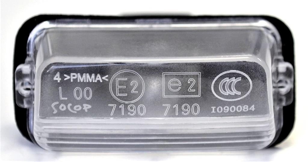 Peugeot 206 Plaka Lamba [Orjinal]      (6340A3)