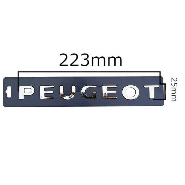 PEUGEOT PARTNER BAGAJ KAPUT ÜZERİ PEUGEOT YAZISI     8665.C0