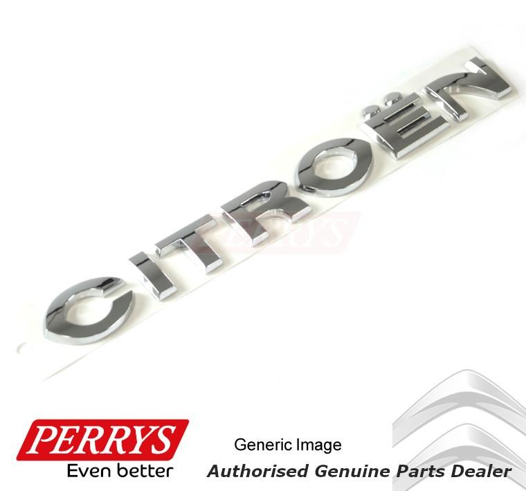CITROEN C5 III CITROEN lettering on trunk lid 8665YS