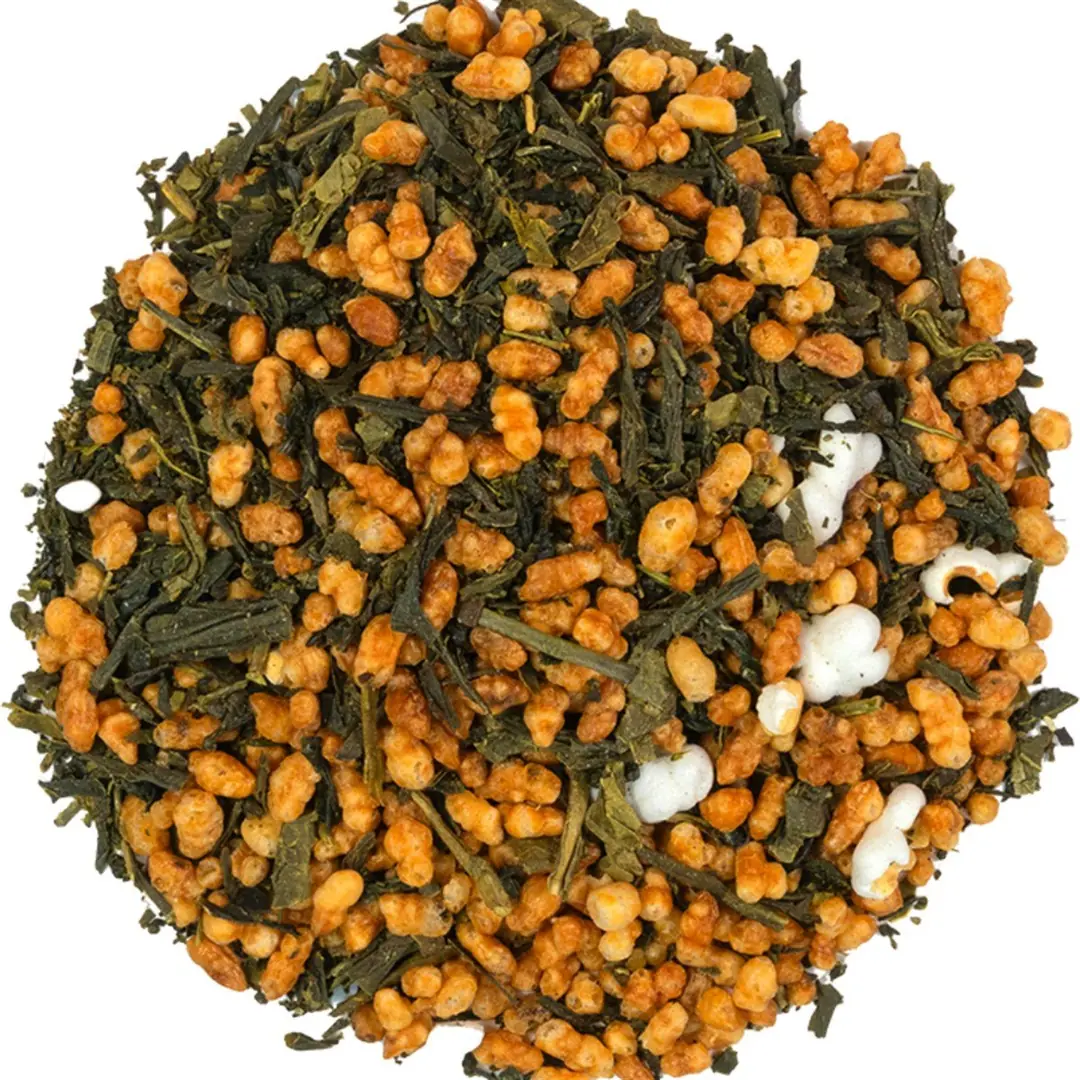 Tea Flavoured Rice Puffed Rice Green Tea | The Boba Co.