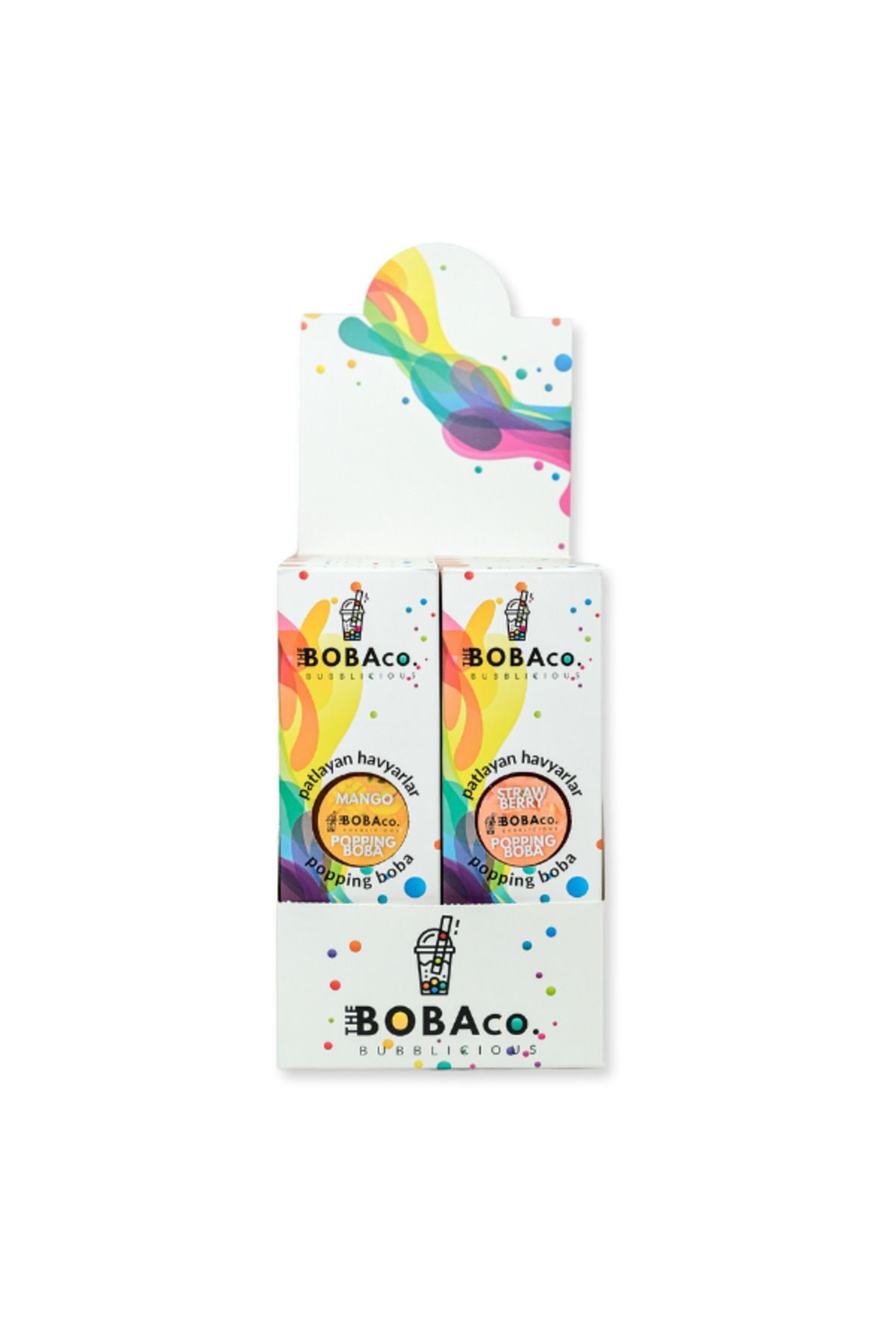 Bubble Tea Tarif Display Set Avantaj Paketi | 4x3