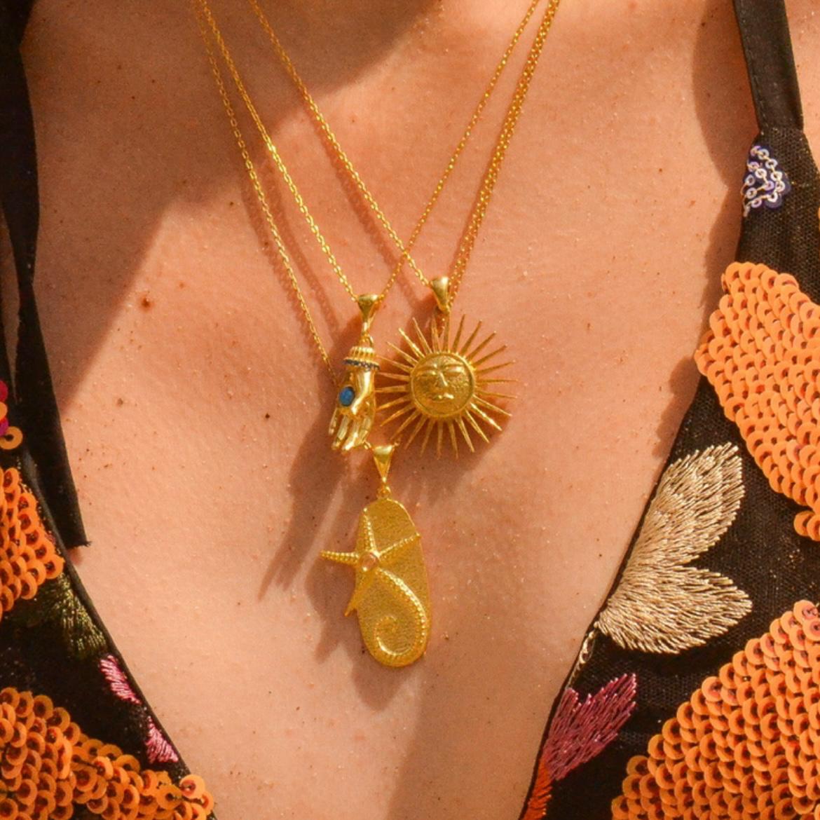 The Skyward Hand Necklace 3