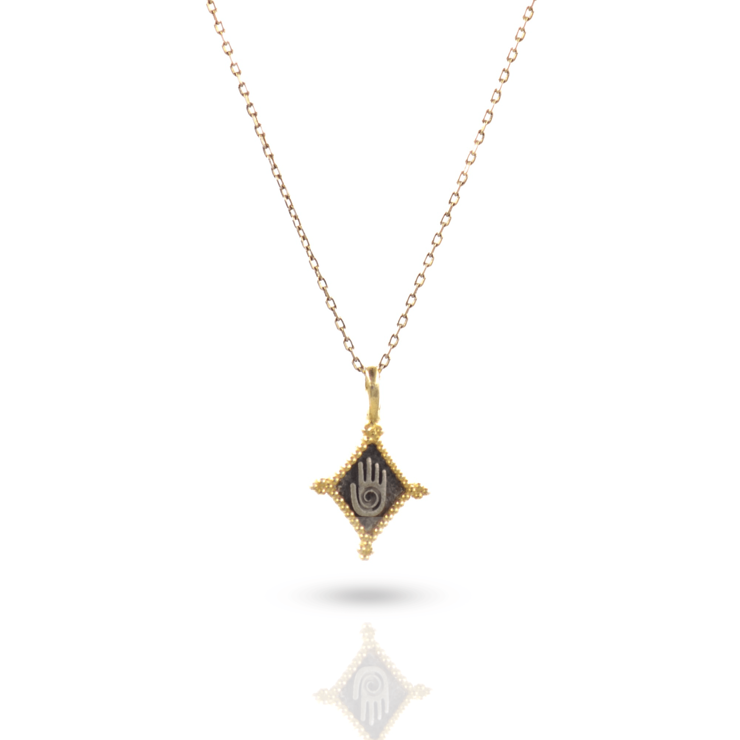 The Ancient Hamsa Hand Necklace