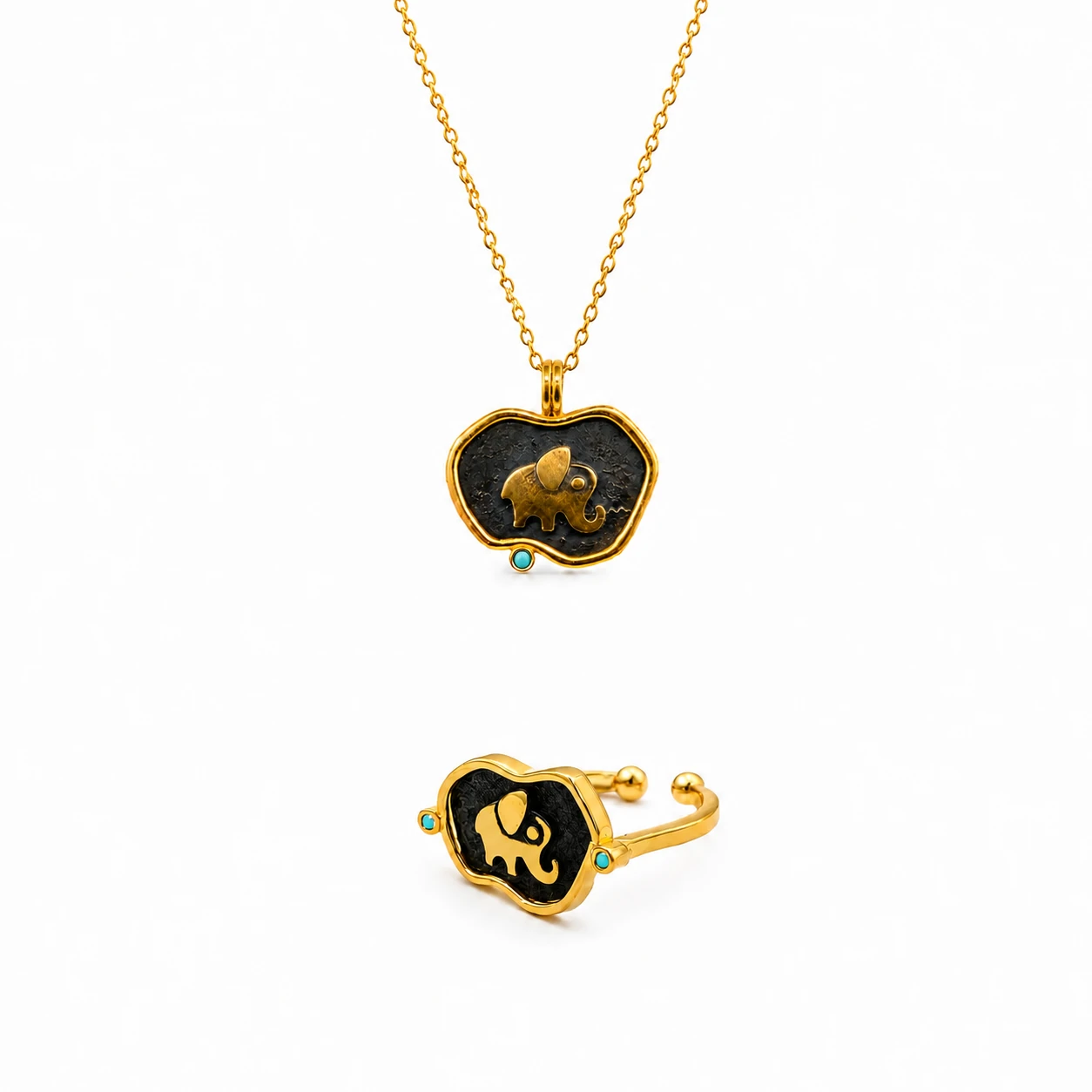The Golden Elephant Set
