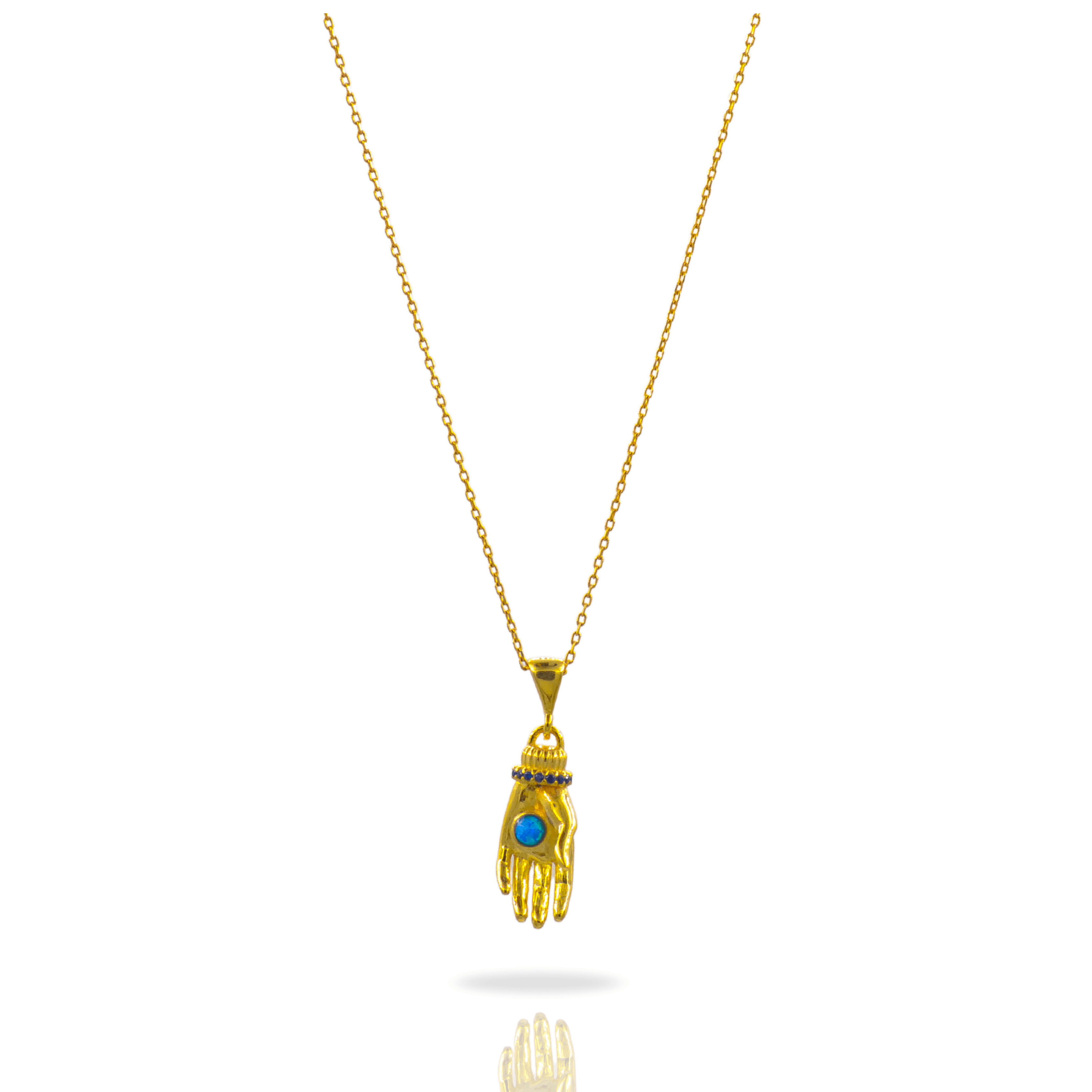 The Skyward Hand Necklace