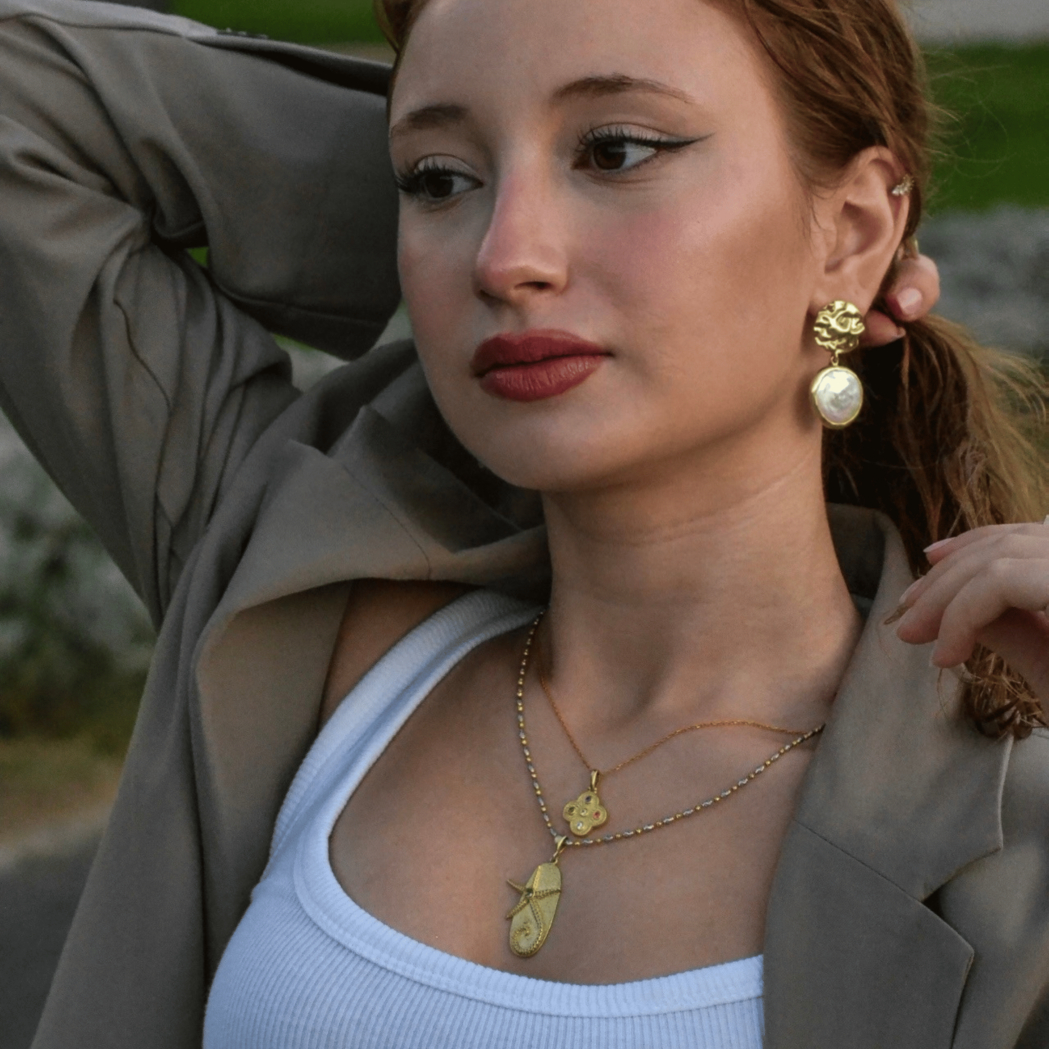 The Fortuna Clover Necklace