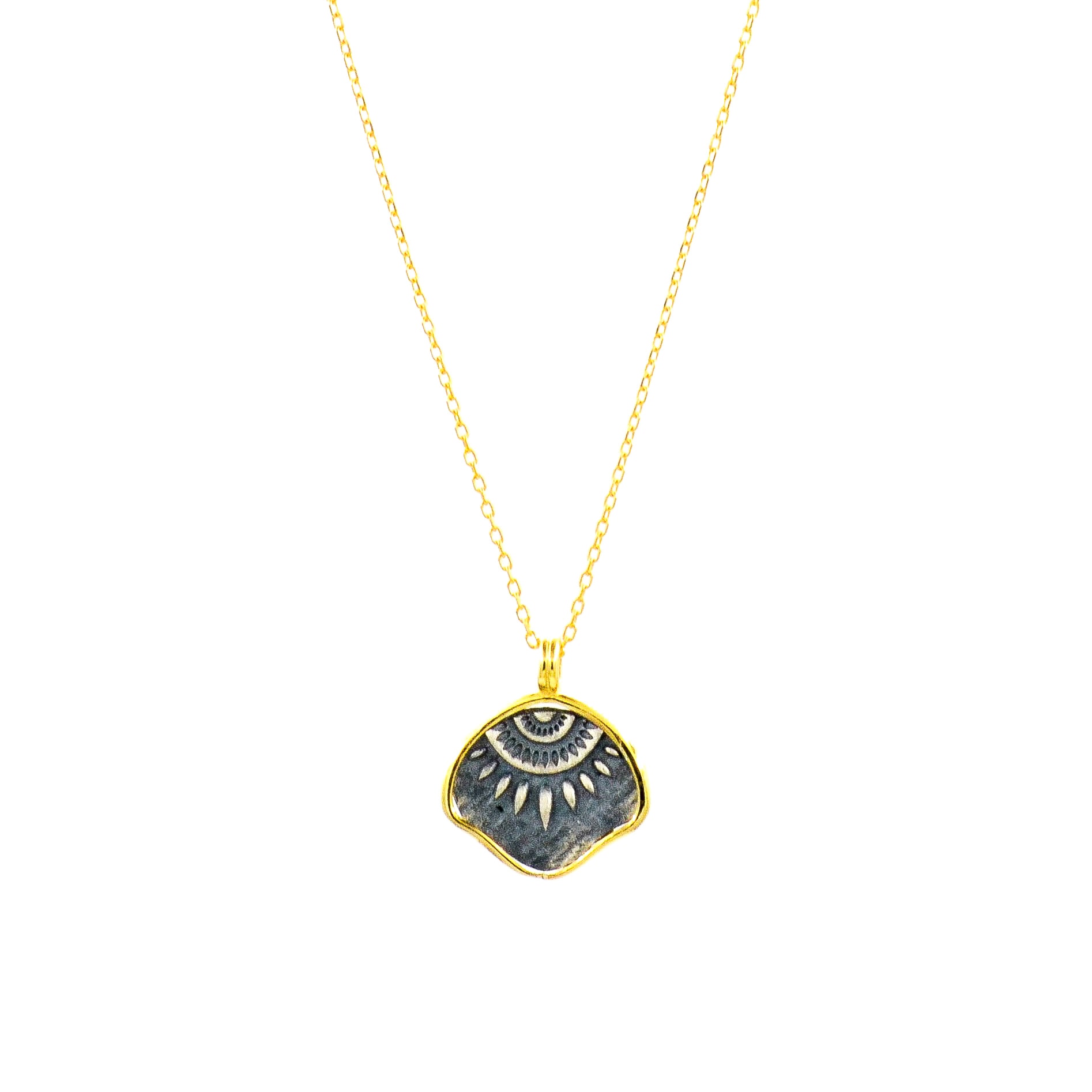 The Obsidian Sun Necklace