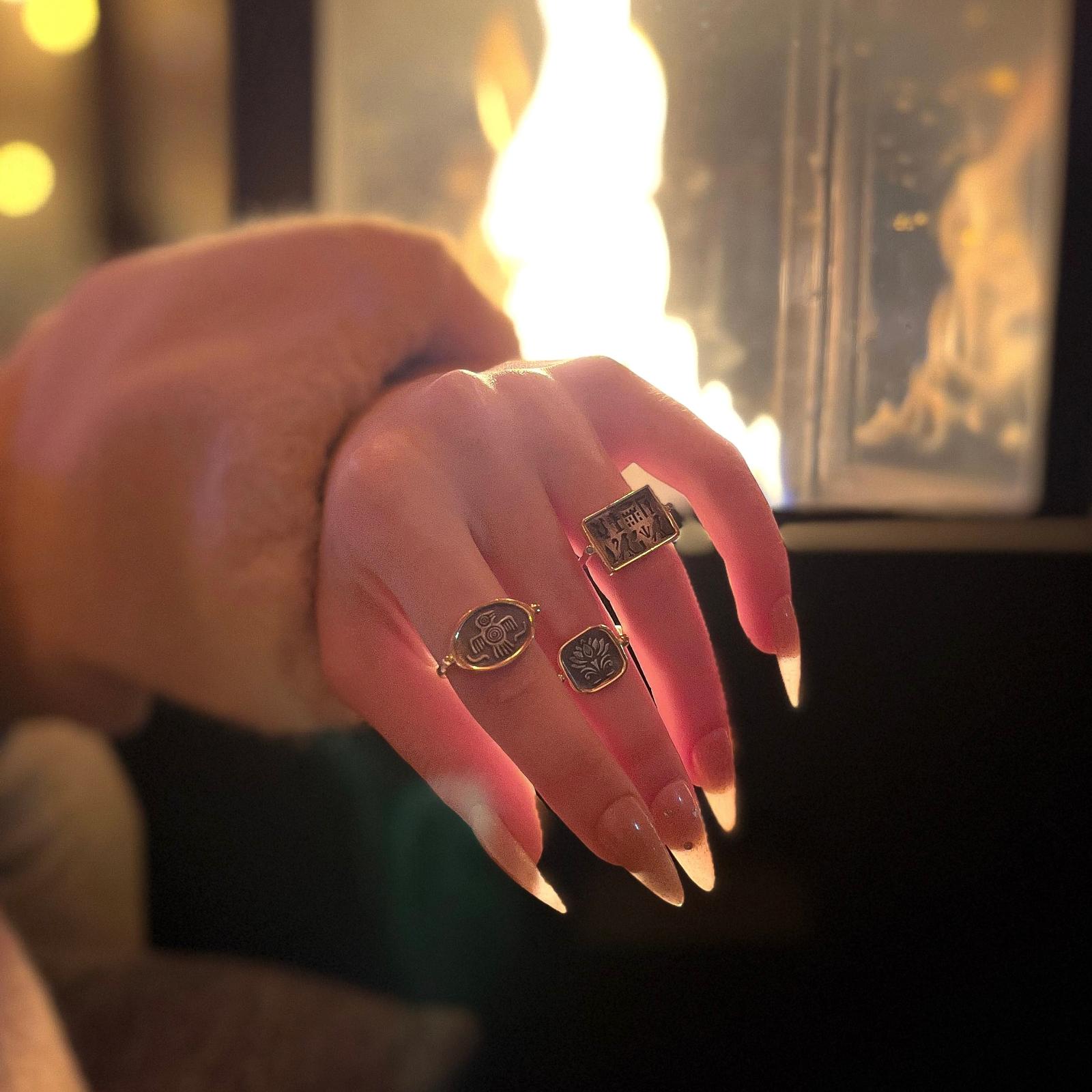 The Cartouche Ring (Ayarlanabilir)