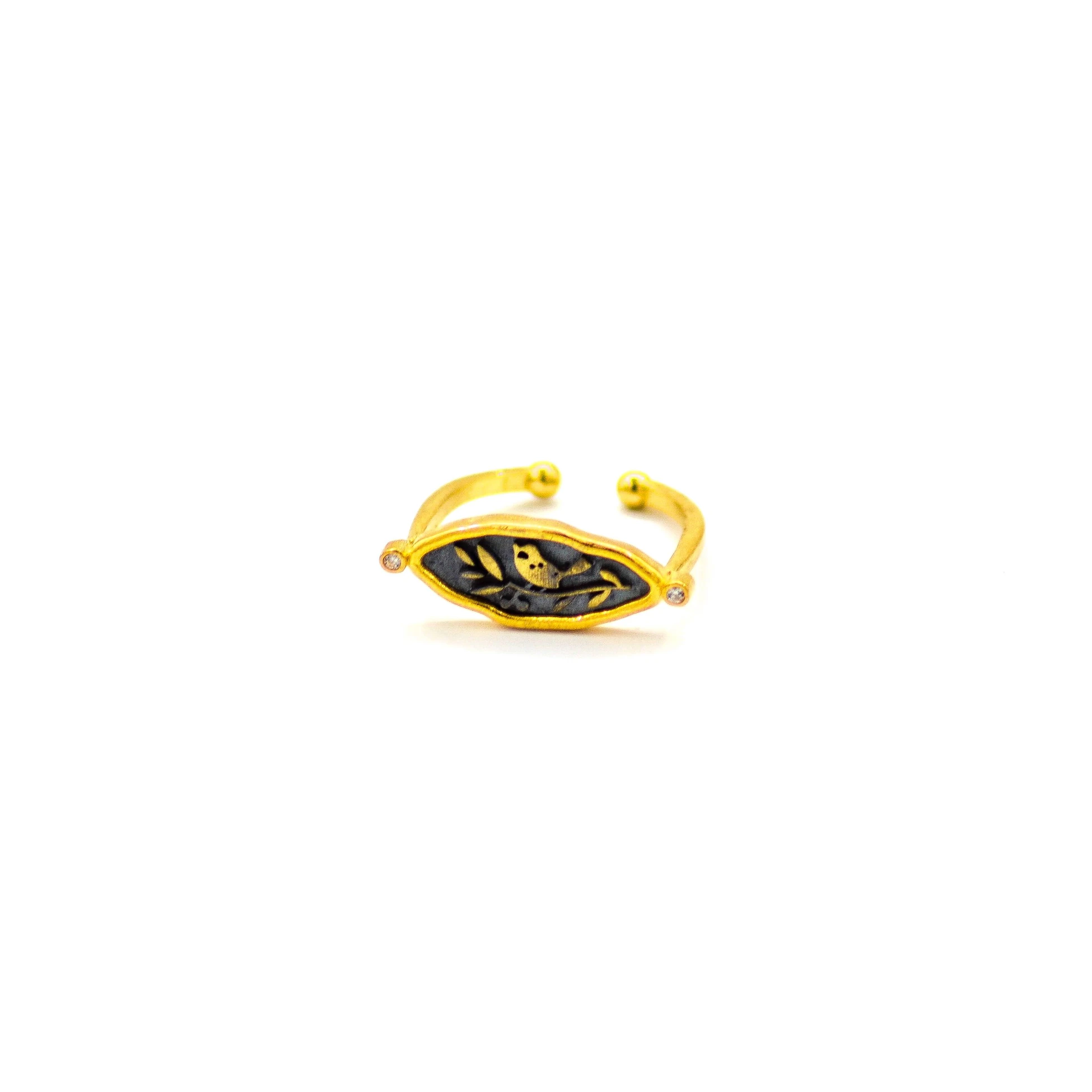 The Golden Leaf Ring 2