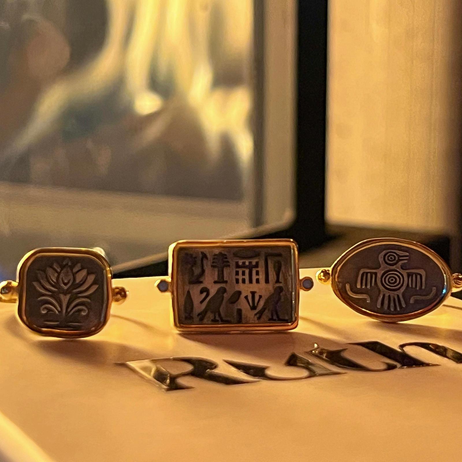 The Cartouche Ring (Ayarlanabilir)