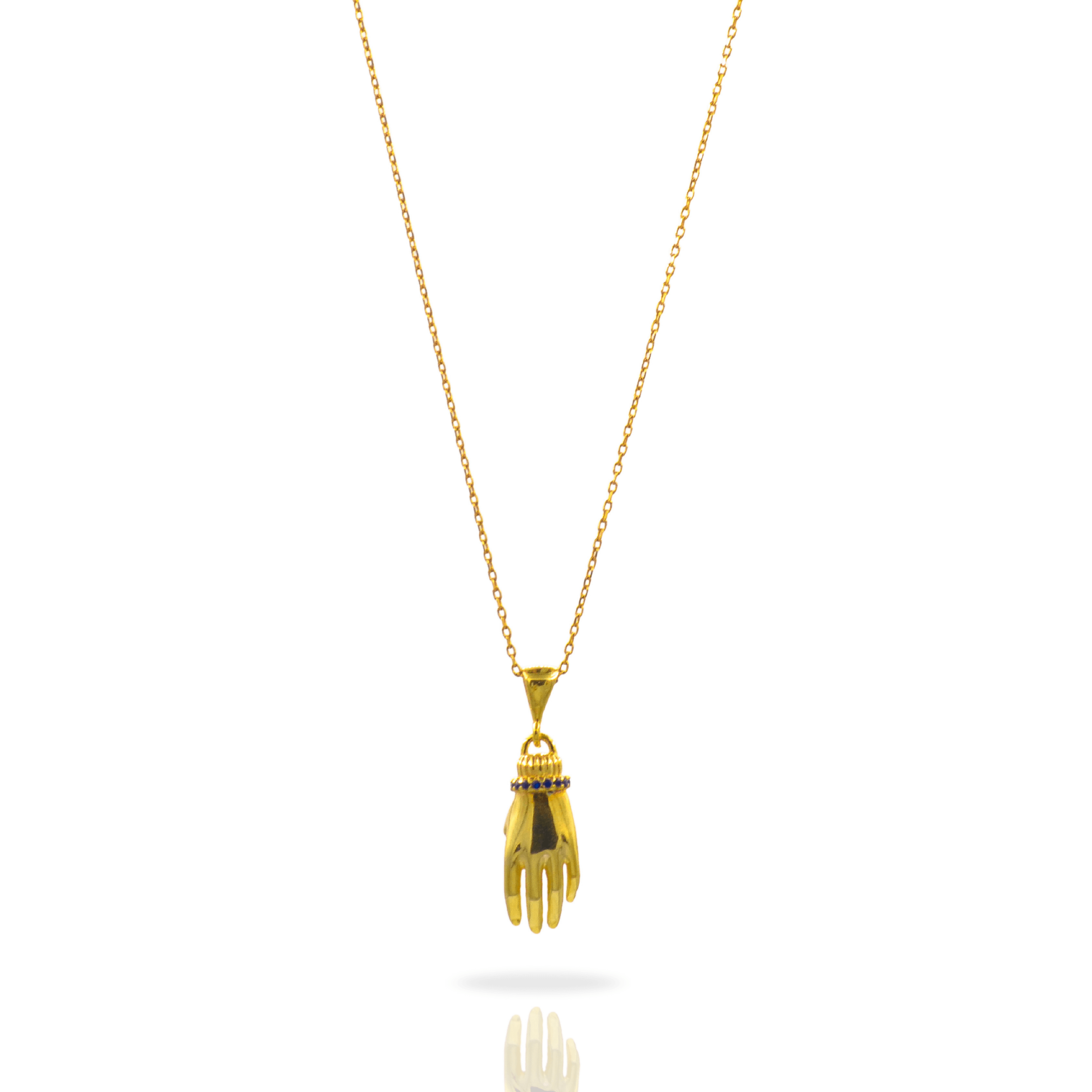The Skyward Hand Necklace