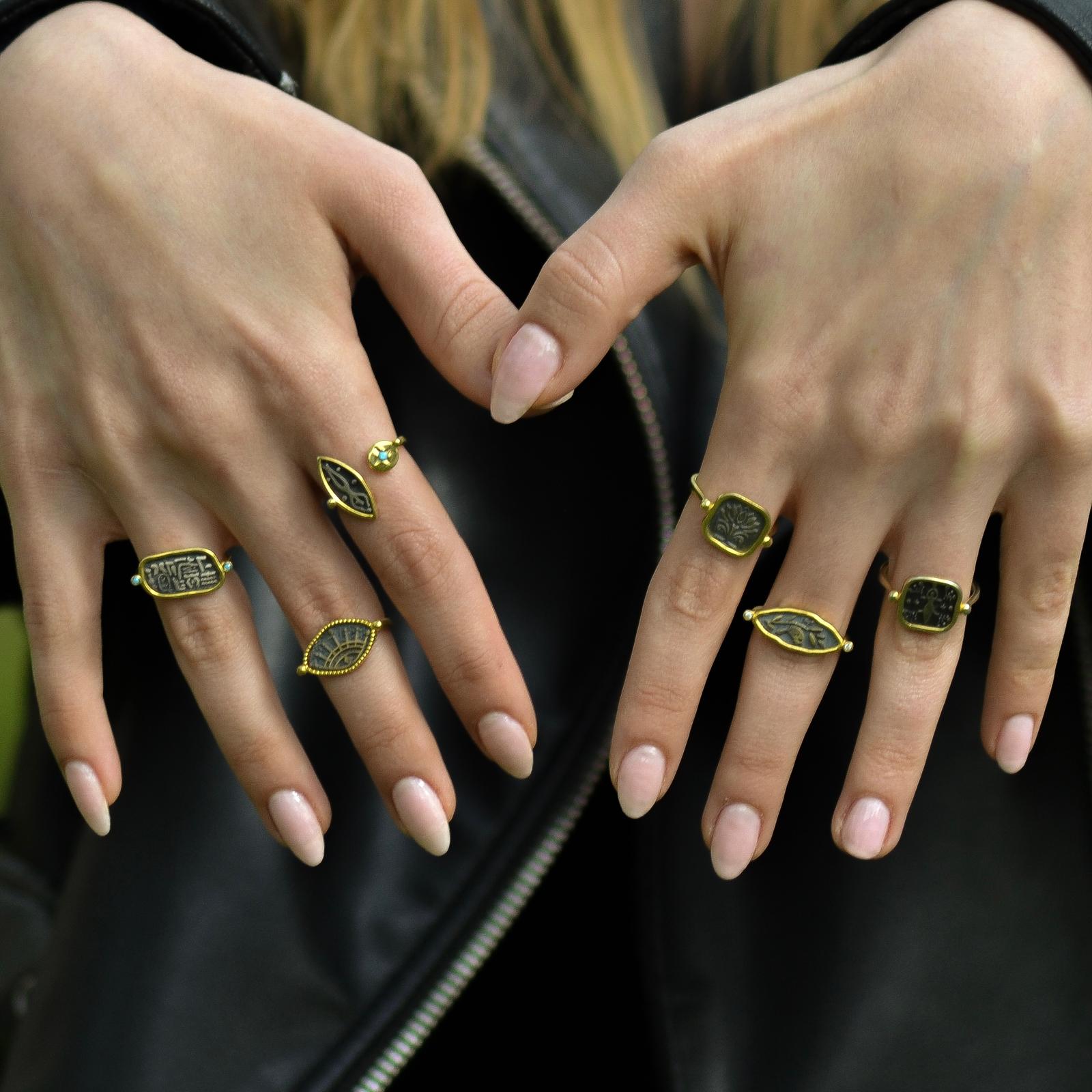 The Golden Leaf Ring 6