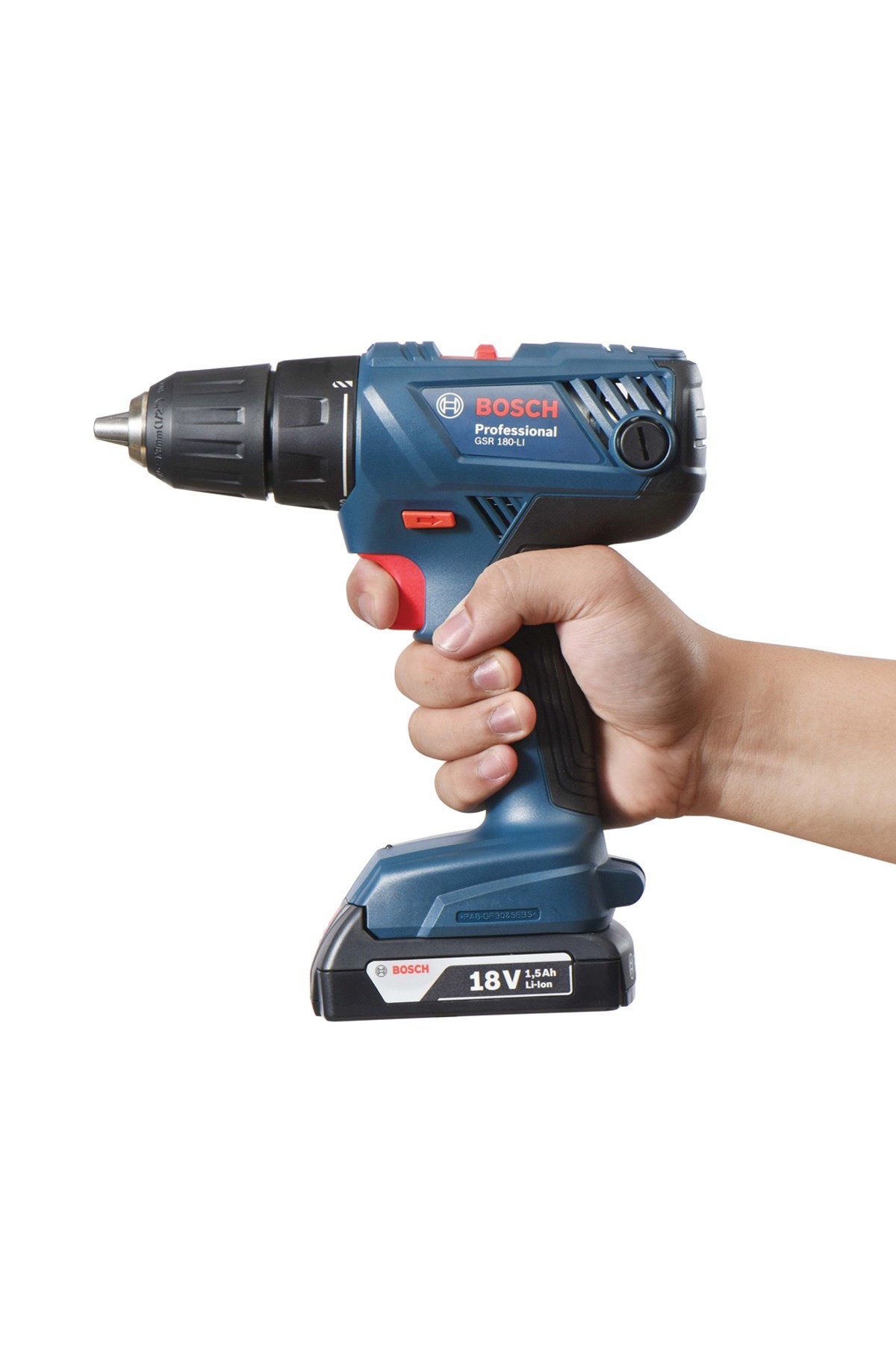 Bosch GSR 180-Li Akülü Vidalama Makinesi (2x2.0Ah; Plastik)