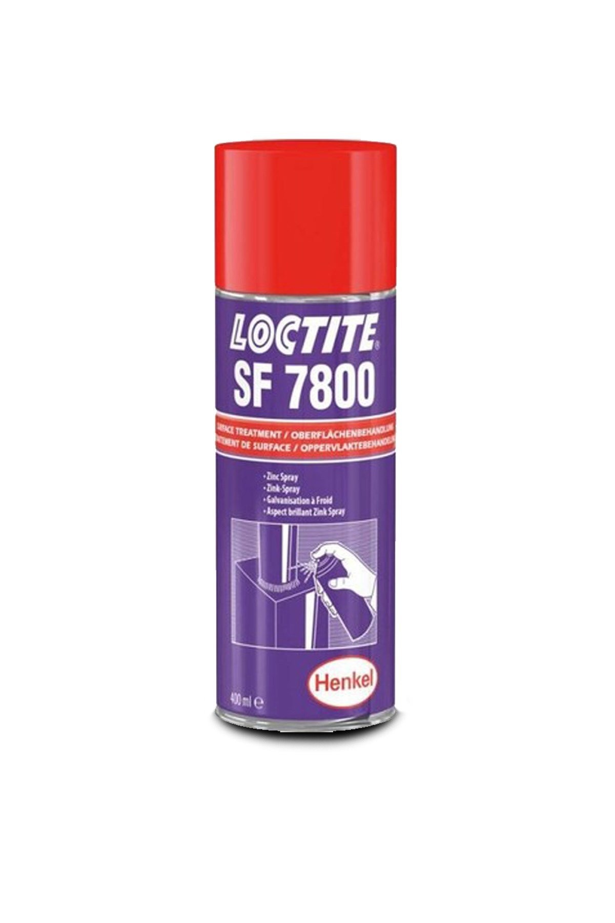 Loctite SF 7800 400 ml Çinko Galvaniz Sprey
