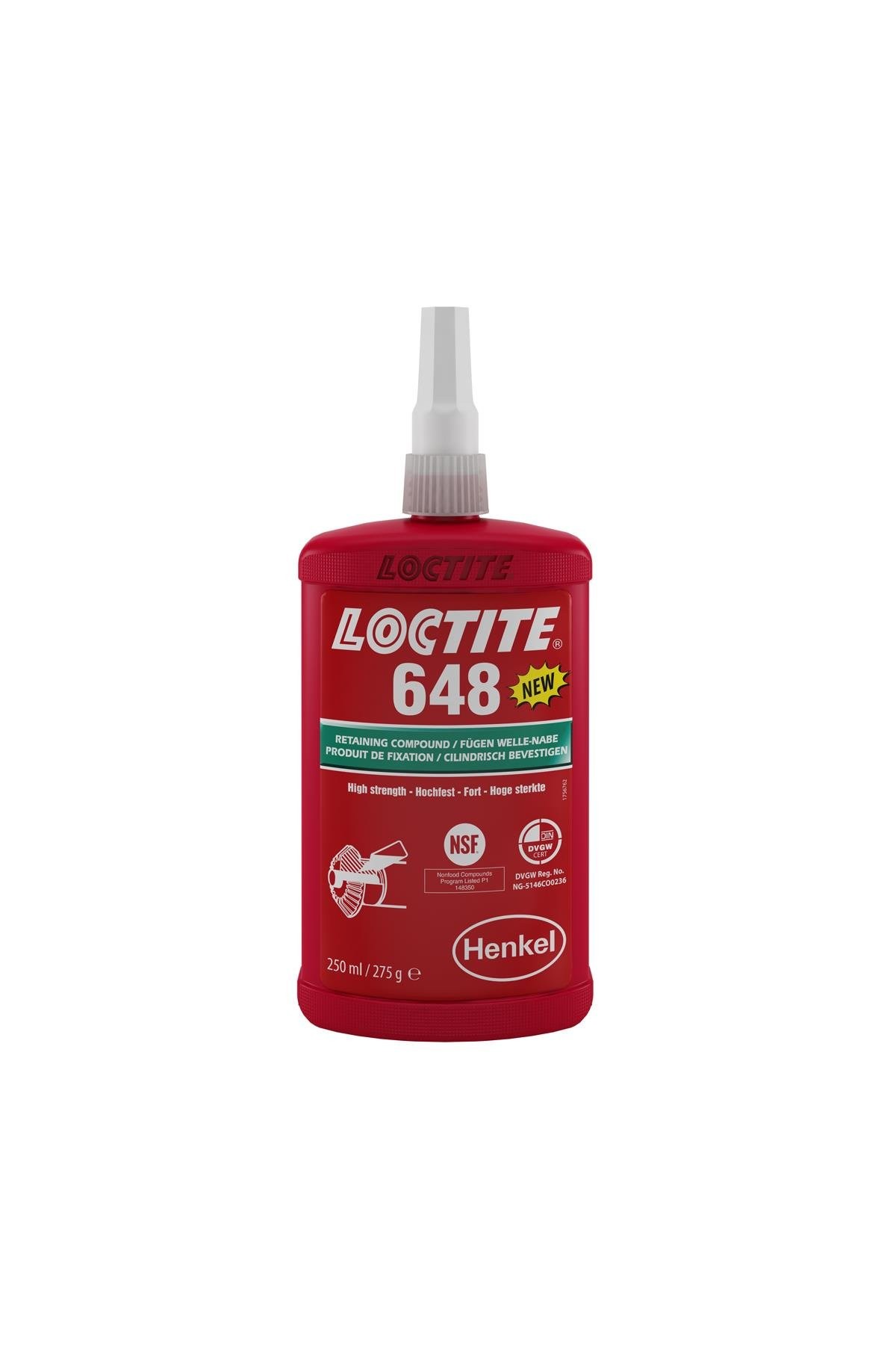Loctite 648 50ml Yüksek Mukavemet Sıkı Geçme Ürünü