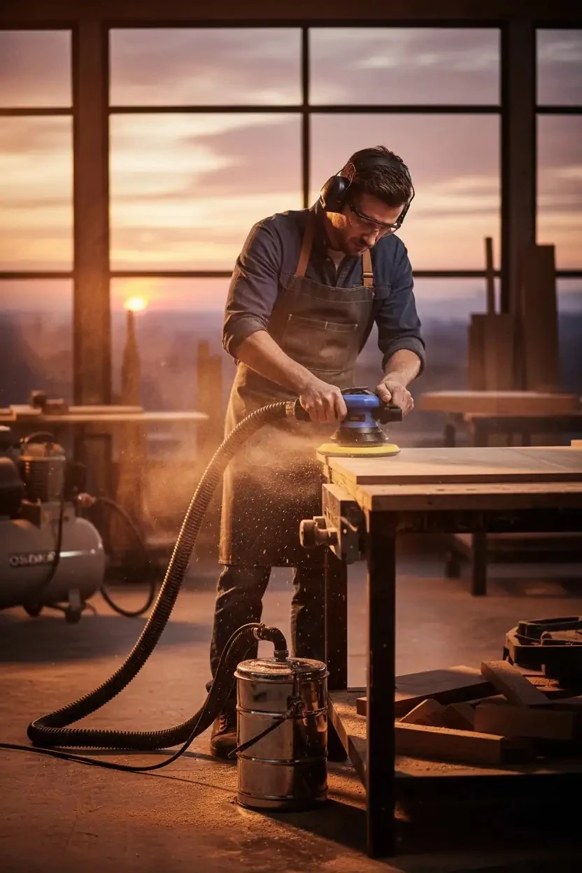 Osaka OPT-P309BW Havalı Orbital Zımpara Makinesi