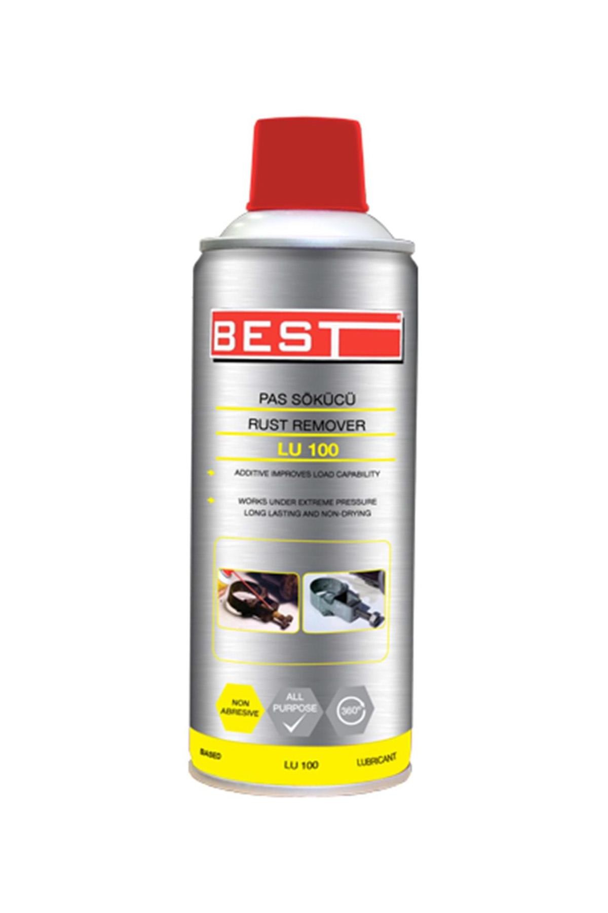 Best Lu100 Sıkışmayı ve Paslanmayı Önleyen Şeffaf 400ml Pas Sökücü ve Yağlayıcı