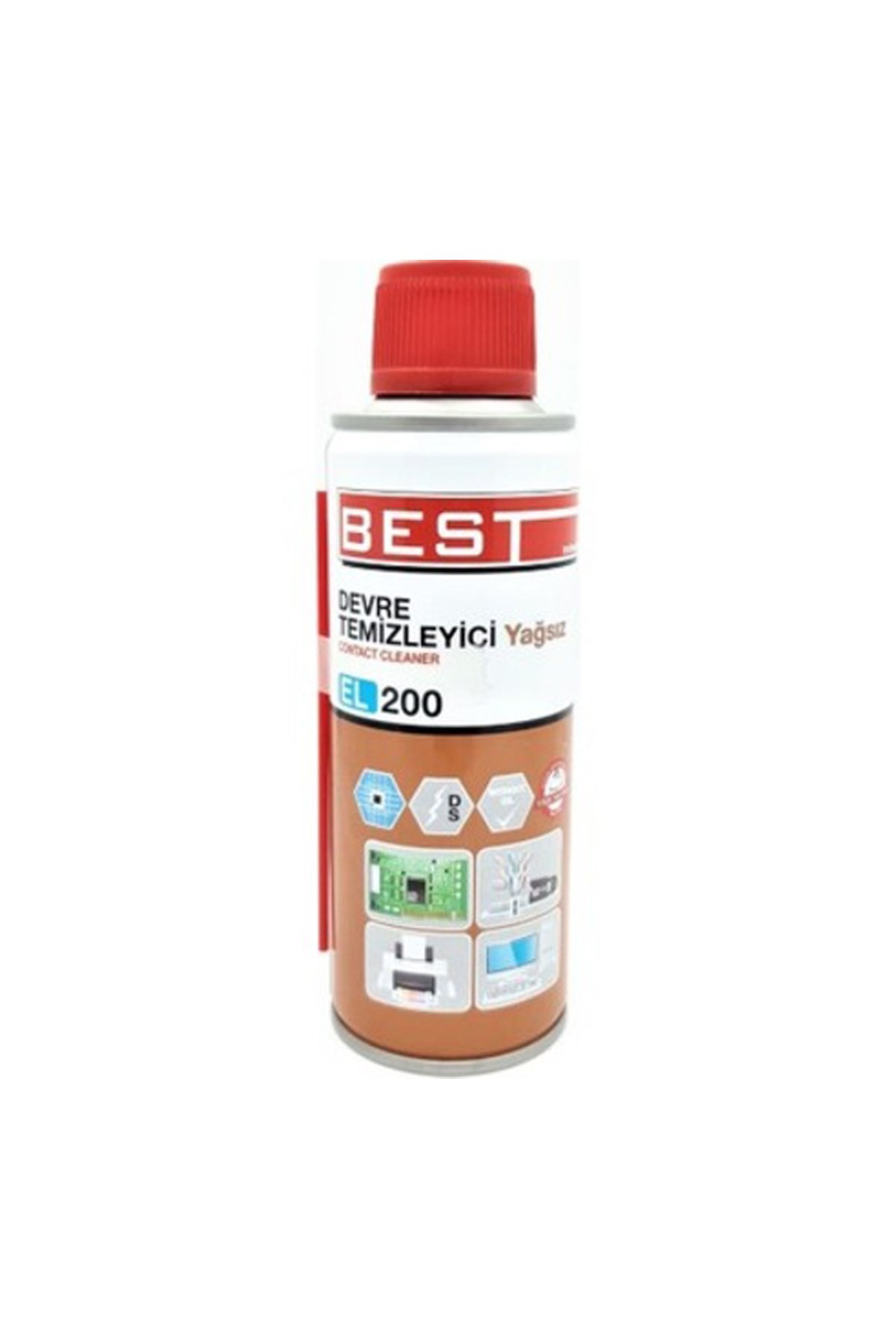 Best EL-200 200 ml Yağsız Devre Temizleyici Kontak Sprey