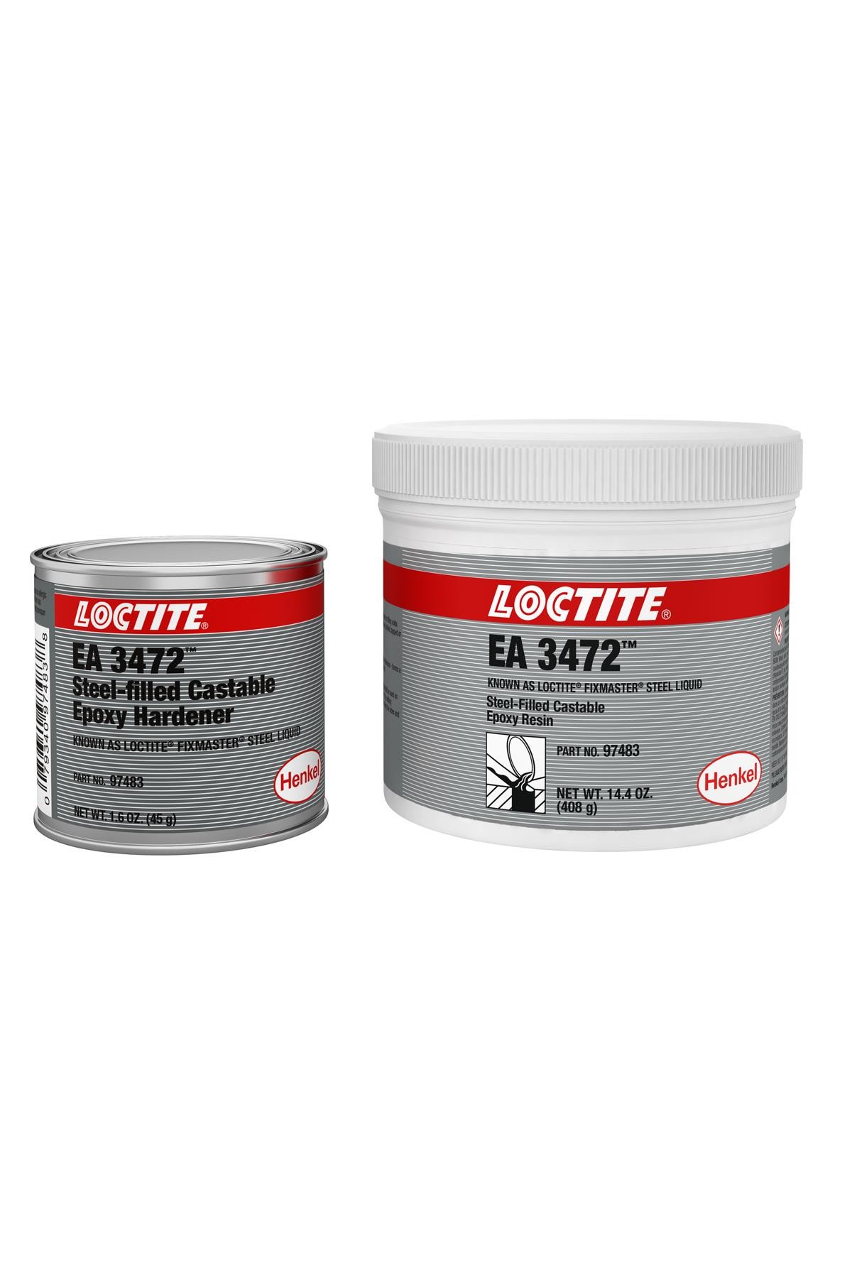 Loctite EA 3472 B 250g Çelik Dolgulu Sıvı Metal Set