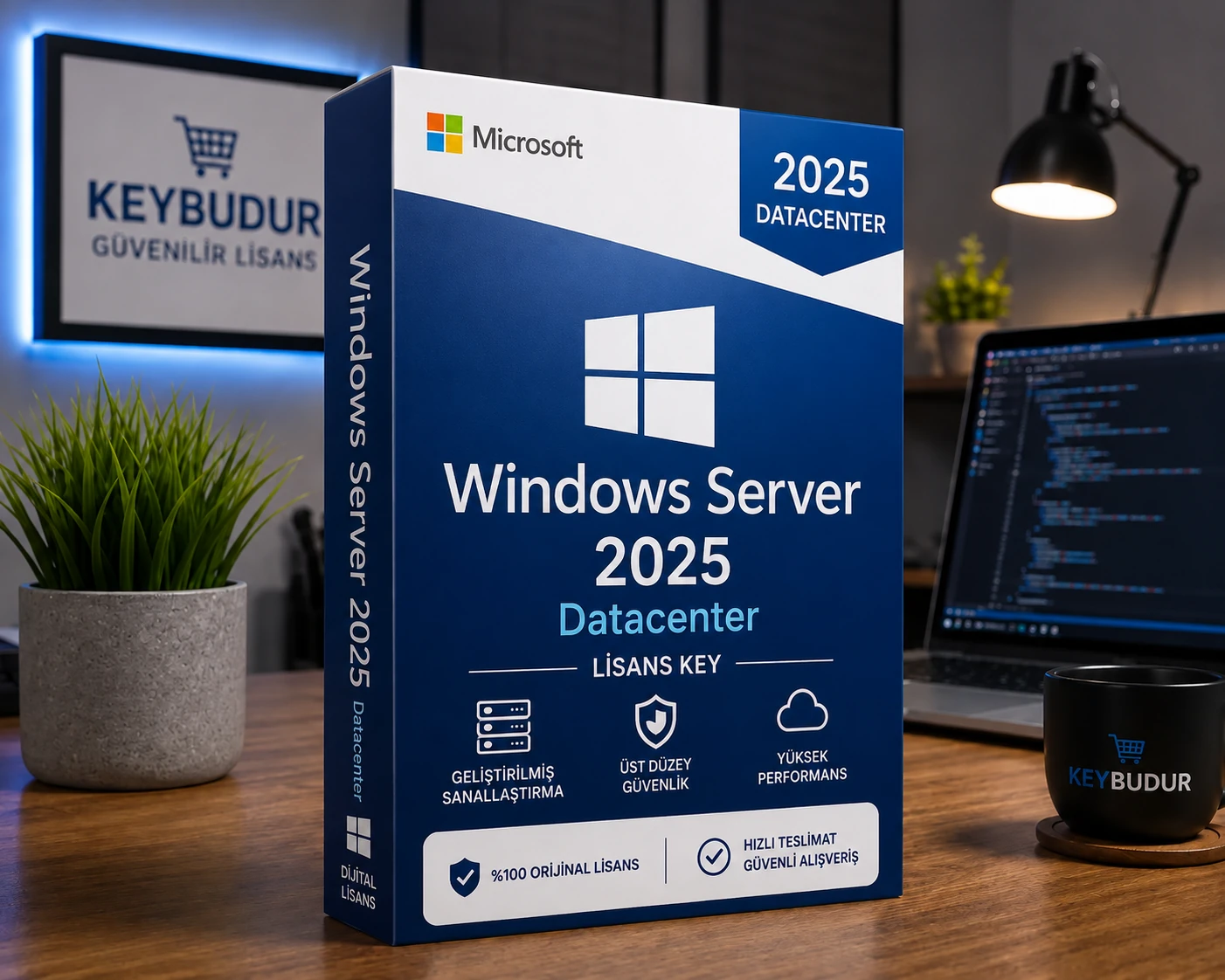 Windows Server 2025 Datacenter Lisans Key Satın Al