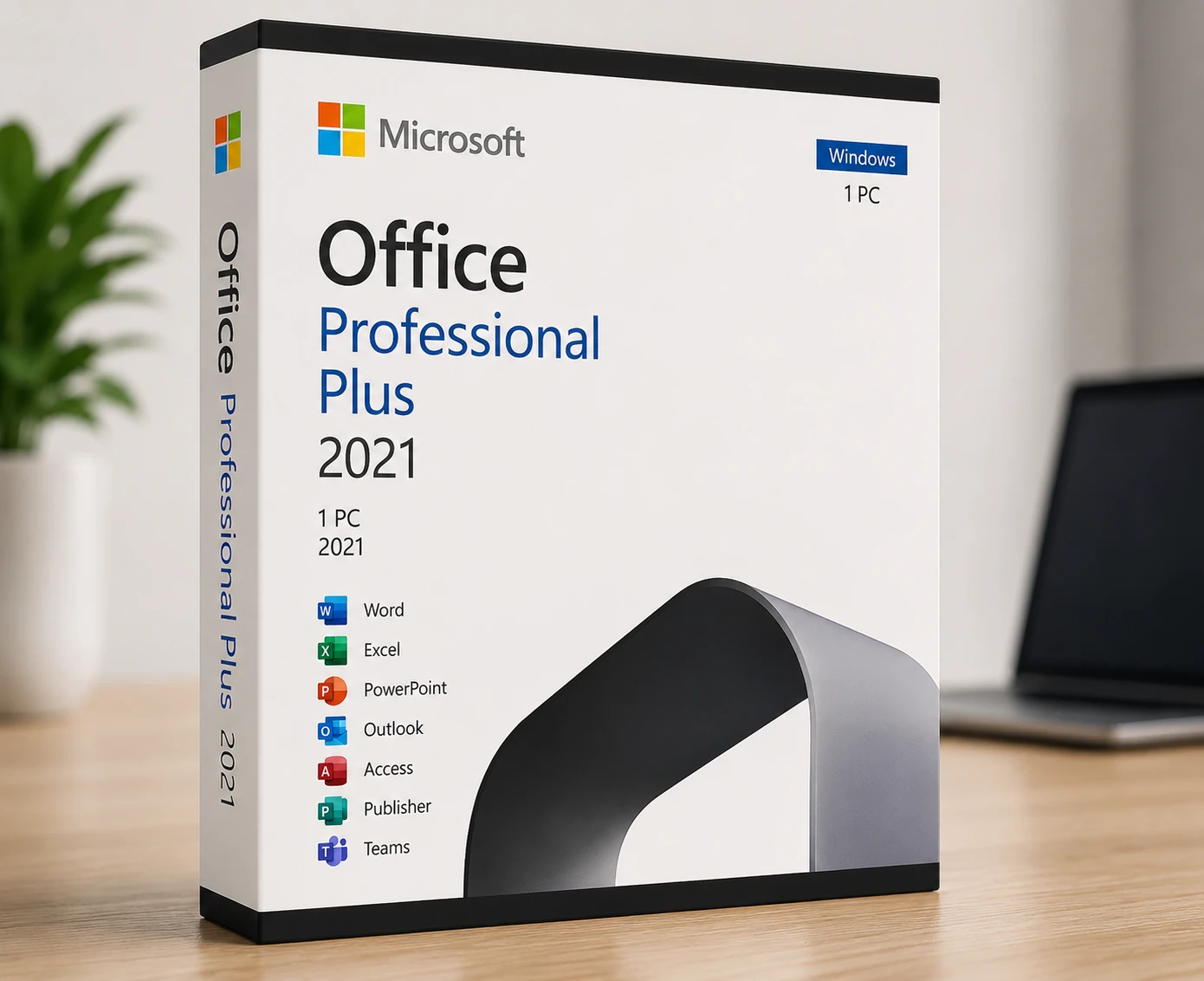 Microsoft Office 2021 Professional Plus Kutu Lisans