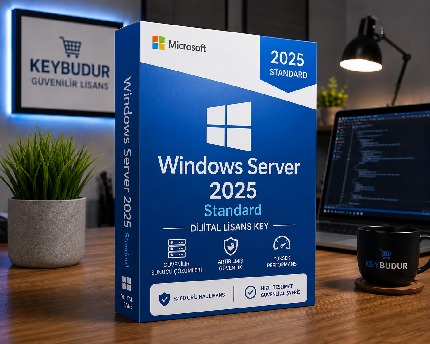 Windows Server 2025 Standard Dijital Lisans Key Satın Al