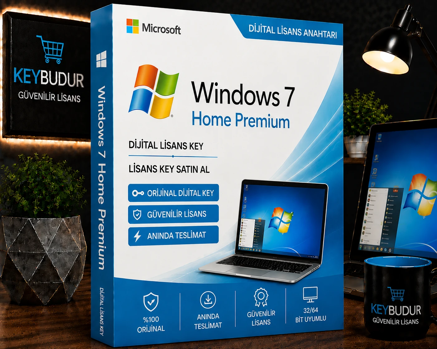 Windows 7 Home Premium Dijital Lisans Key Satın Al