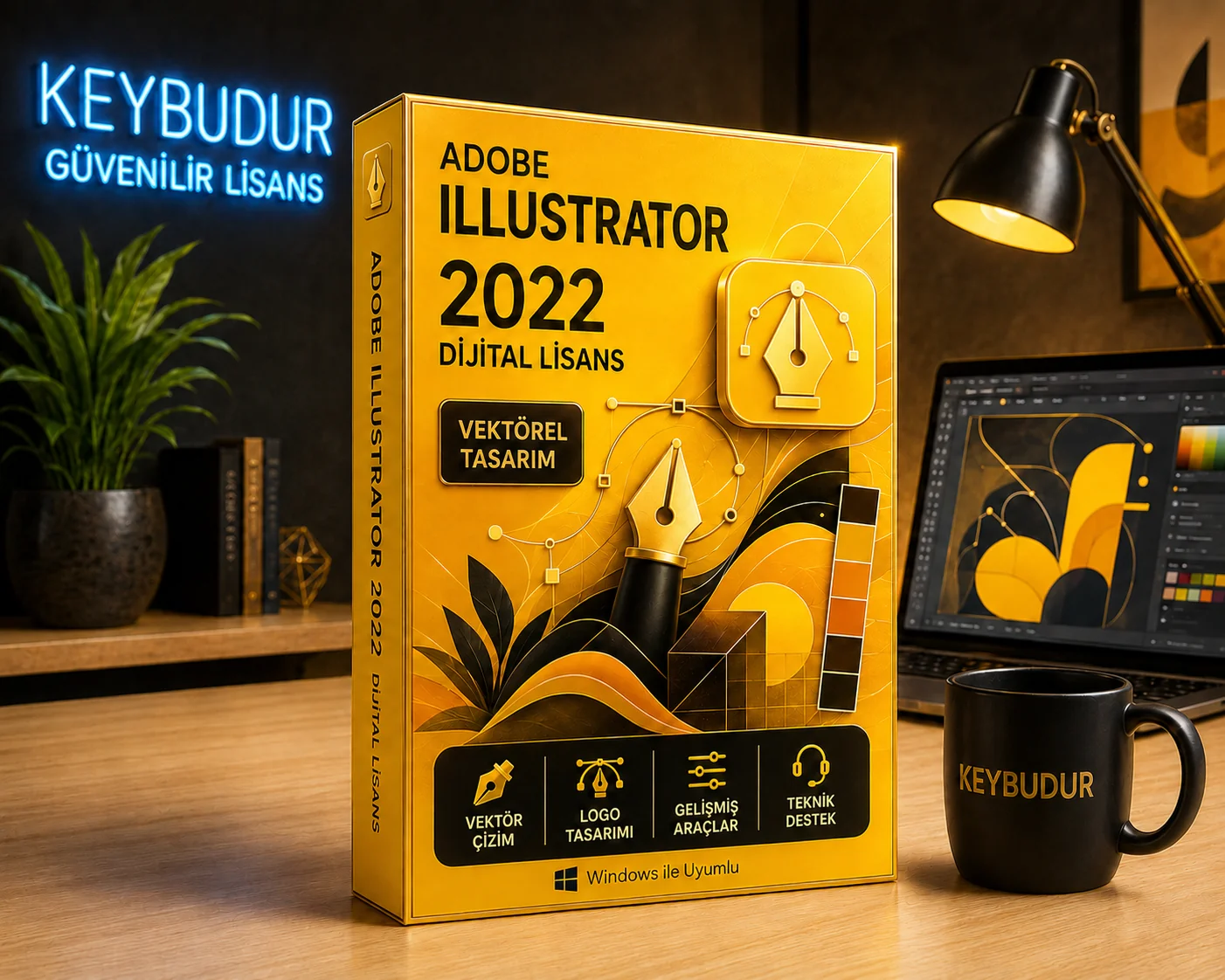 Adobe Illustrator 2022 Lisans Key Satın Al | Dijital Lisans