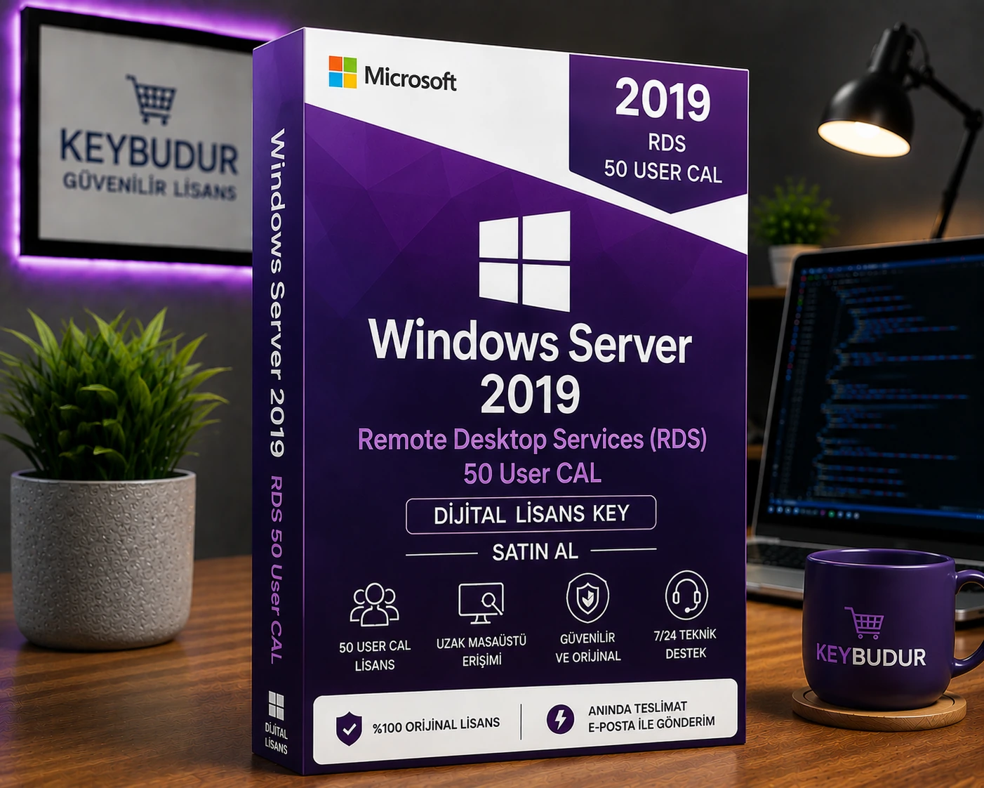 Windows Server 2019 Remote Desktop Services (RDS)50 User CALL