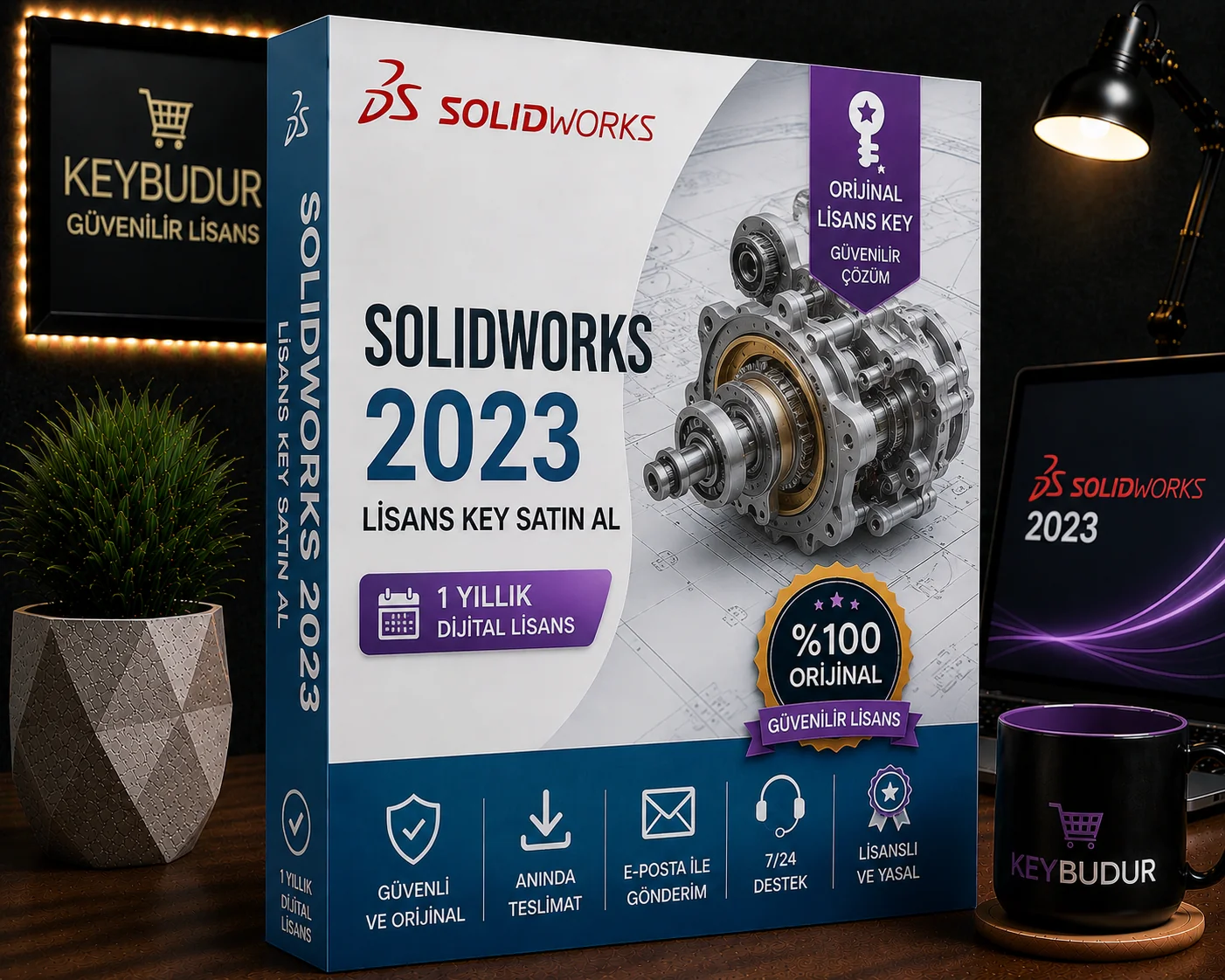 SolidWorks 2023 Lisans Key Satın Al | 1 Yıllık Dijital Lisans