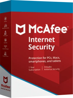MCAfee Internet Security Antivirüs 1 Yıl