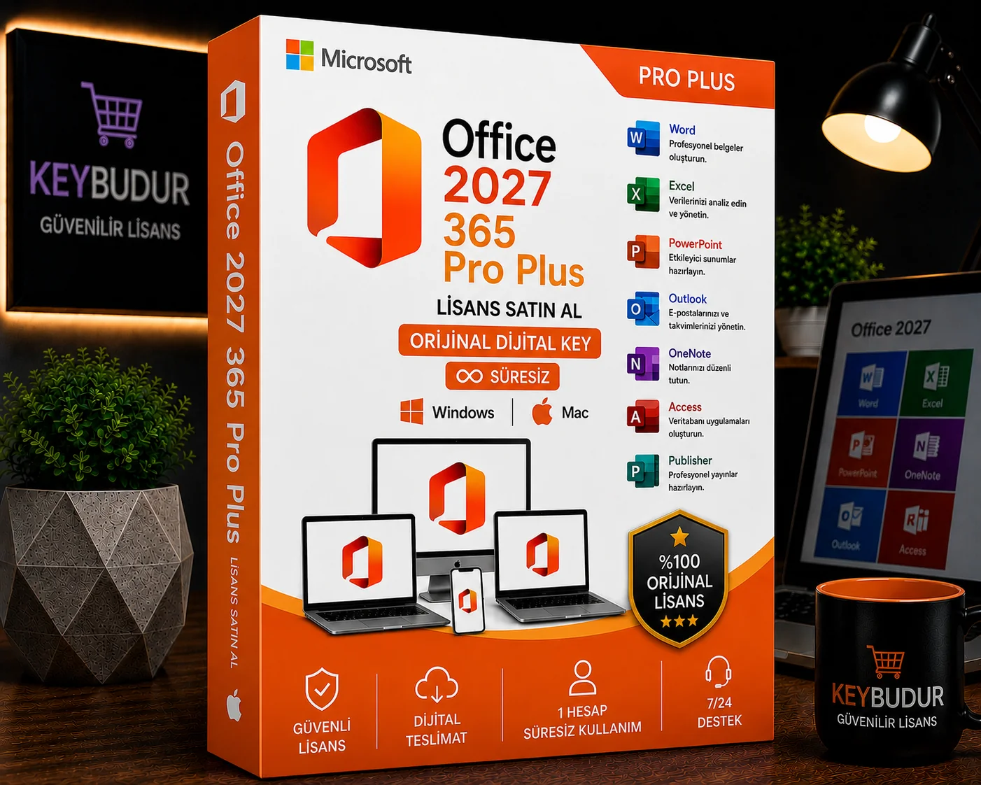 Microsoft Office 2027 365 Pro Plus Dijital Lisans Key Satın Al