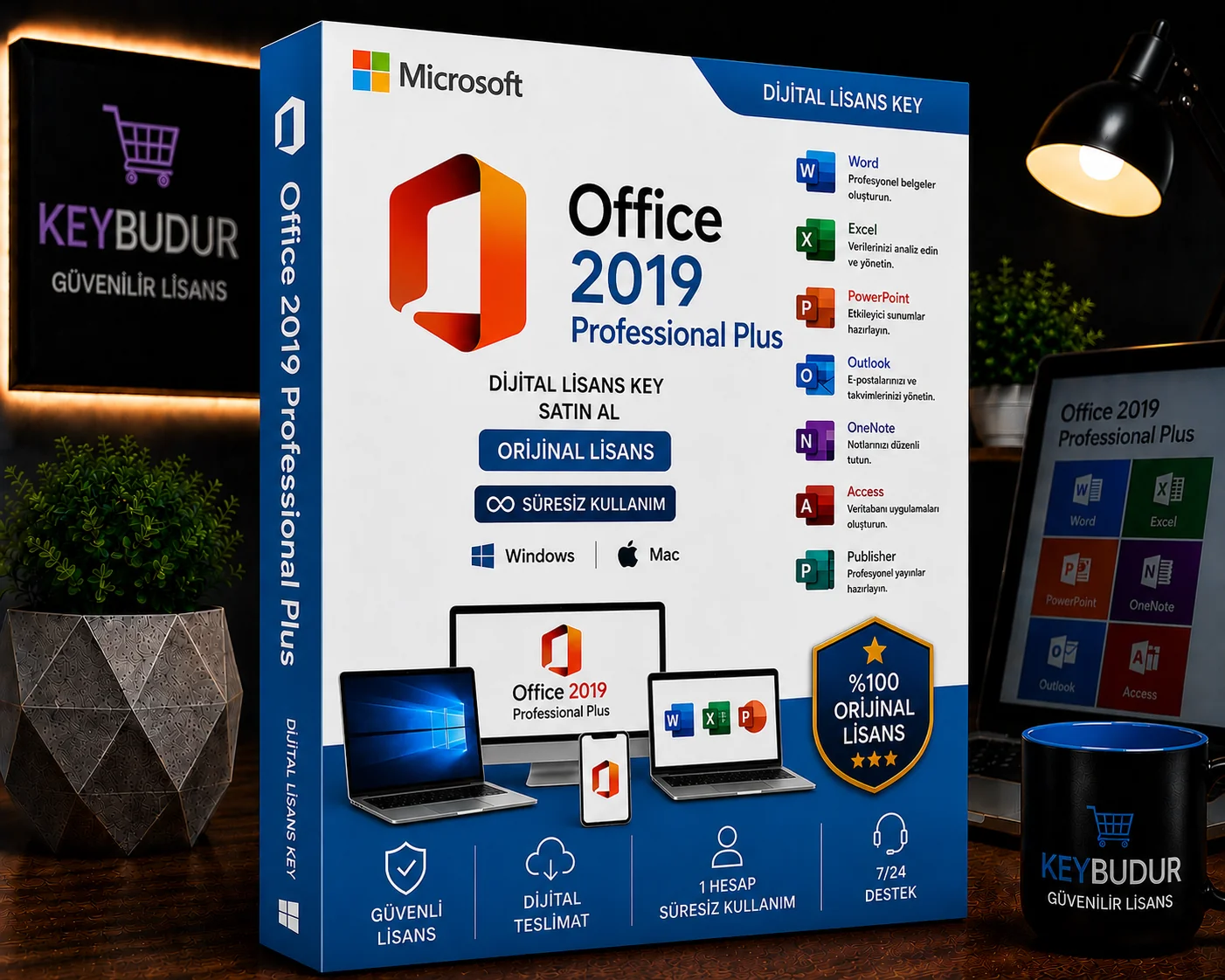Office 2019 Professional Plus Dijital Lisans Key Satın Al | Süresiz