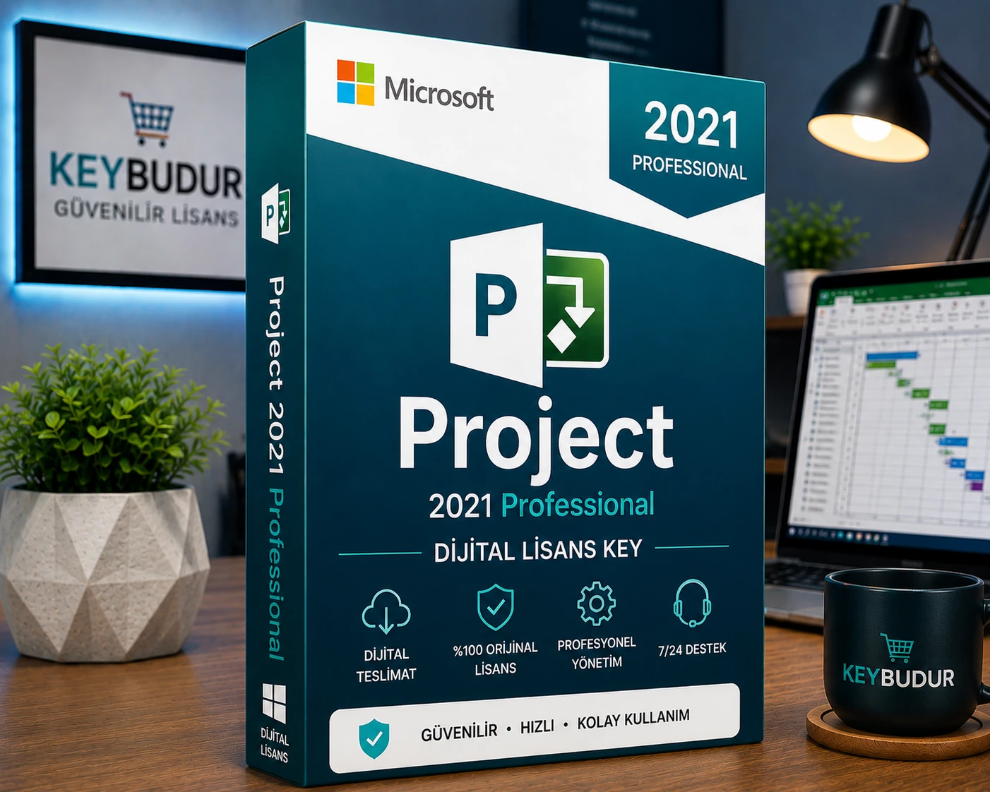 Microsoft Project Professional 2021 Dijital Lisans Key Satın Al