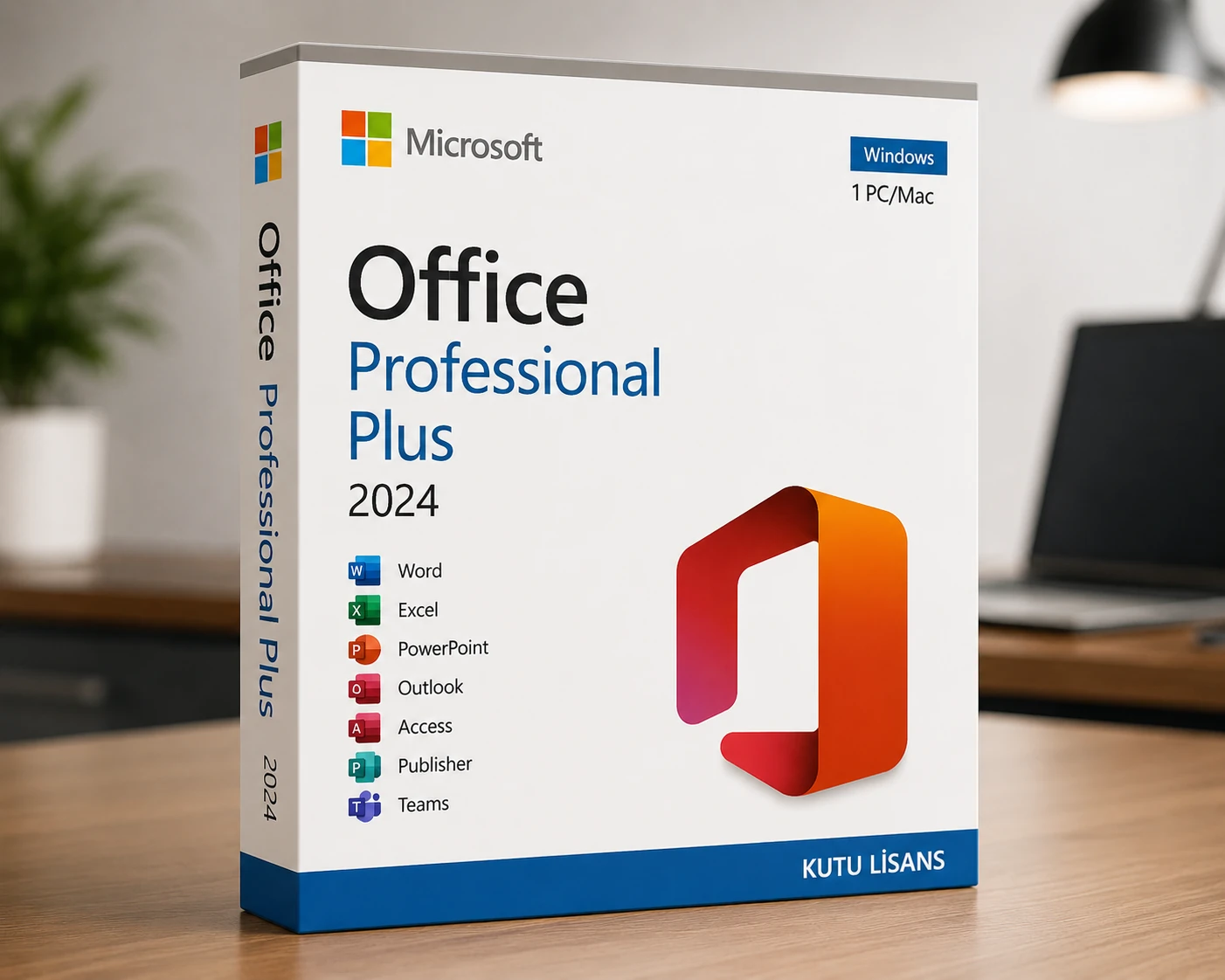 Microsoft Office 2024 Professional Plus Kutu Lisans