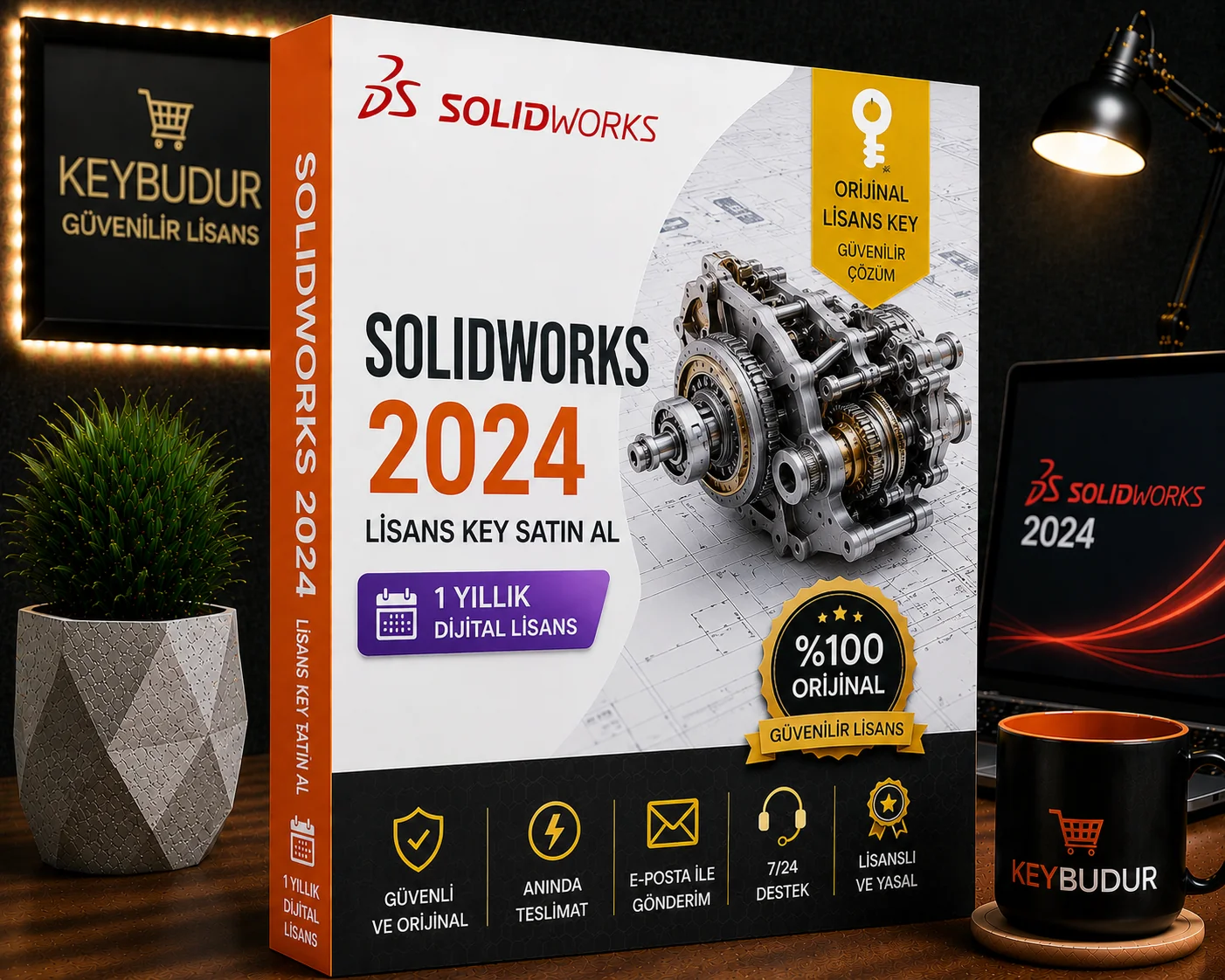 SolidWorks 2024 Lisans Key Satın Al | 1 Yıllık Dijital Lisans