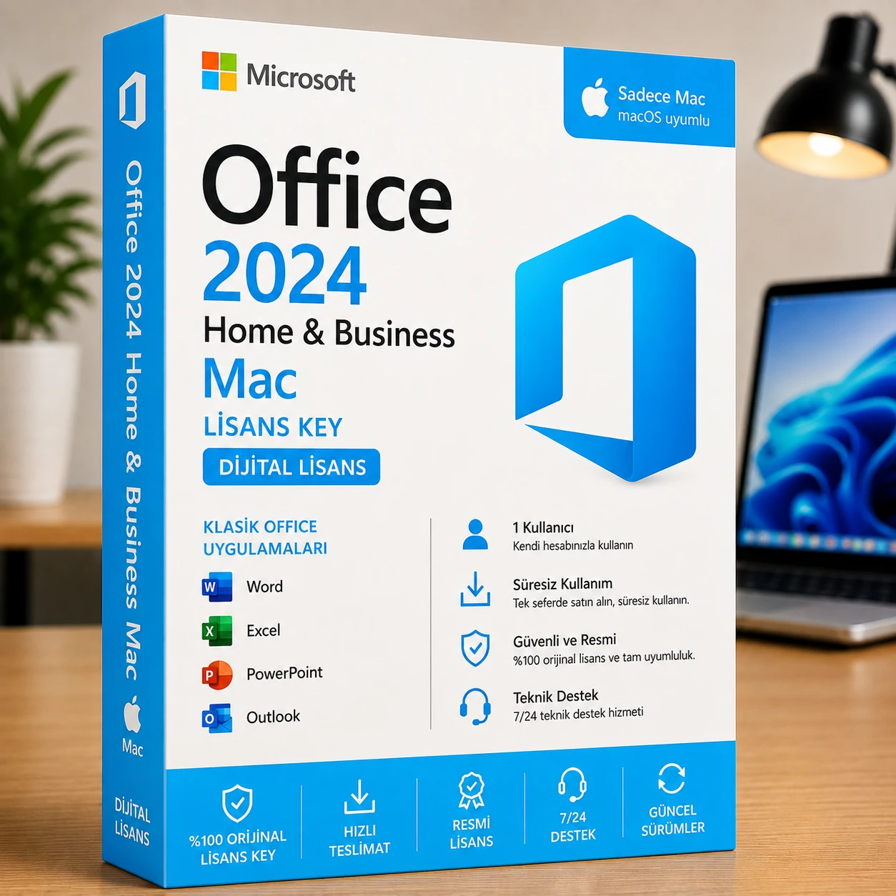 Office 2024 Home & Business Mac Lisans Key Satın Al | Dijital
