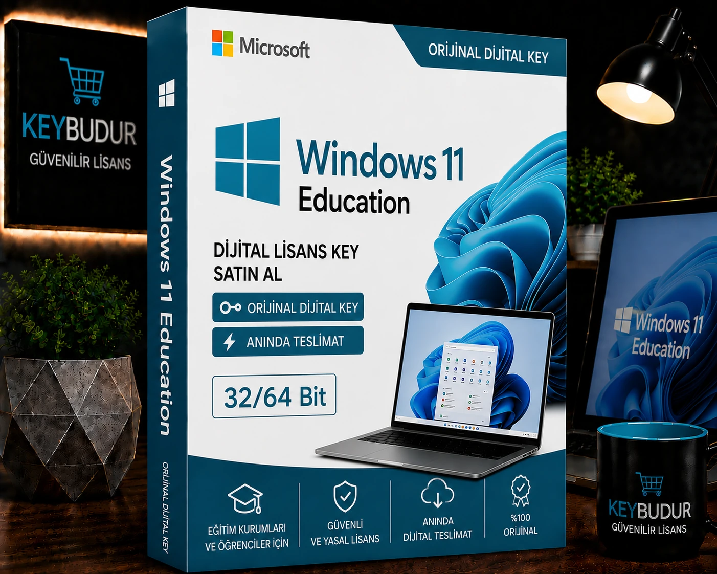 Windows 11 Education Dijital Lisans Key Satın Al – 32/64 Bit