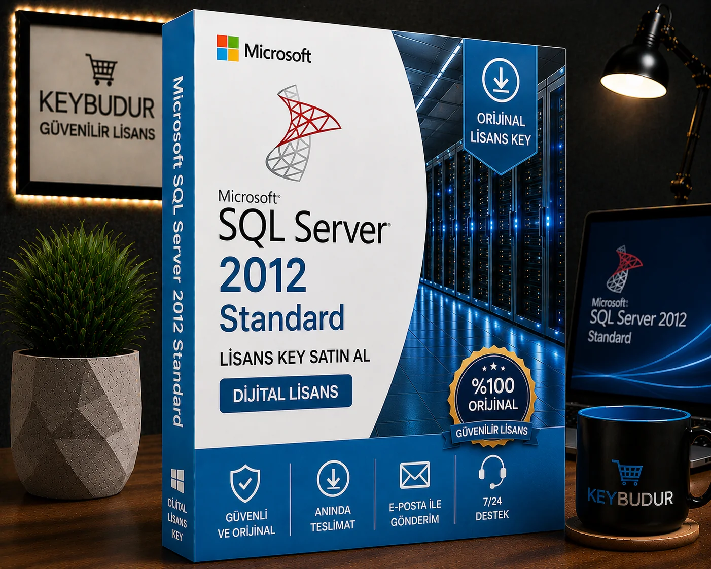 Microsoft SQL Server 2012 Standard Lisans Key Satın Al | Dijital Lisans