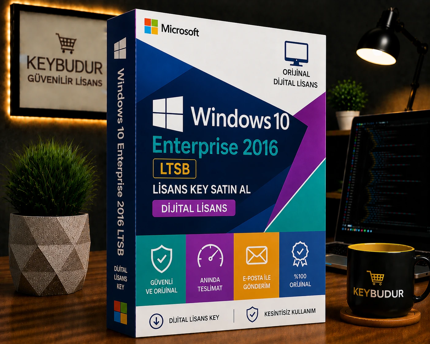 Windows 10 Enterprise 2016 LTSB Lisans Key Satın Al | Dijital Lisans