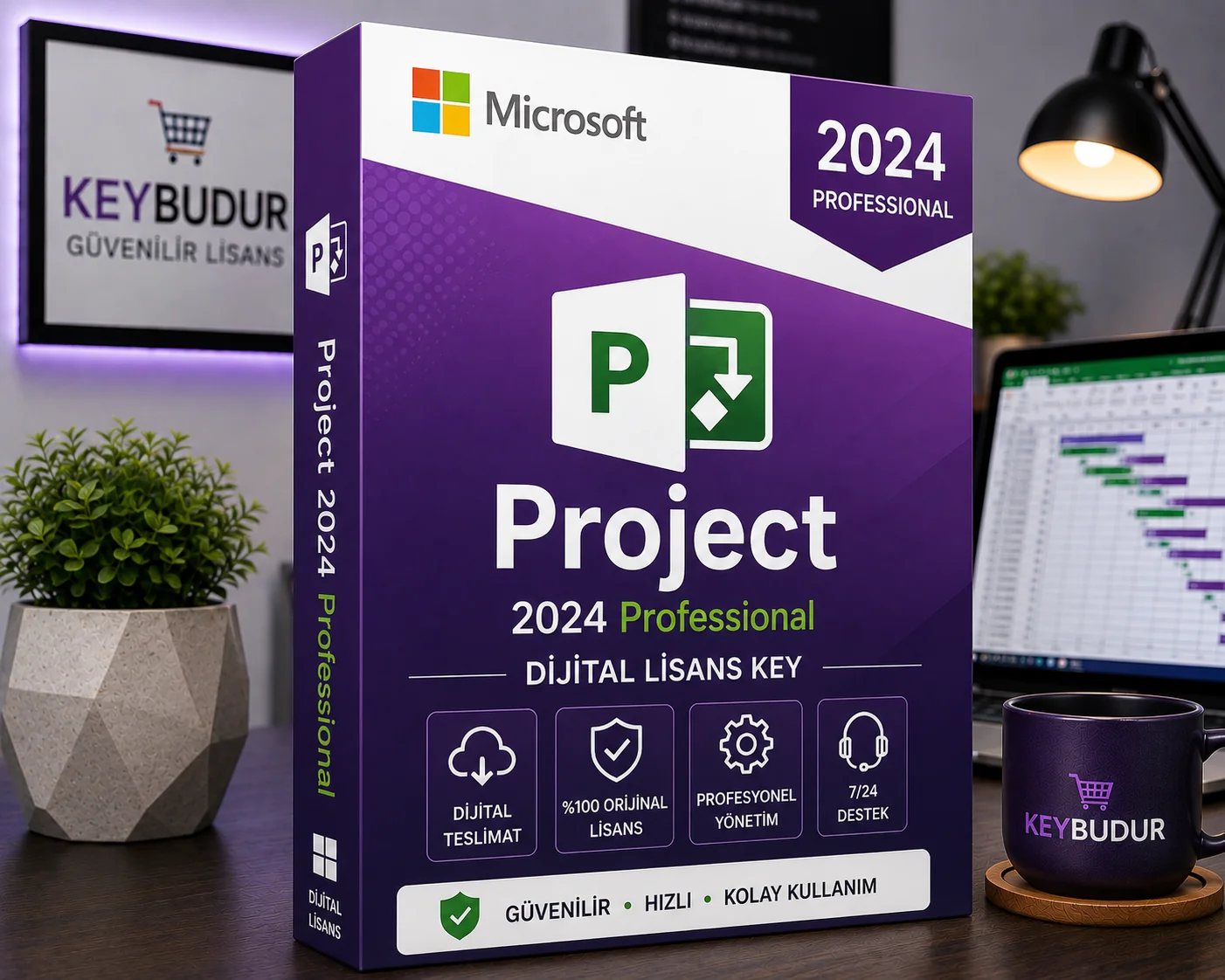 Microsoft Project Professional 2024 Dijital Lisans Key Satın Al